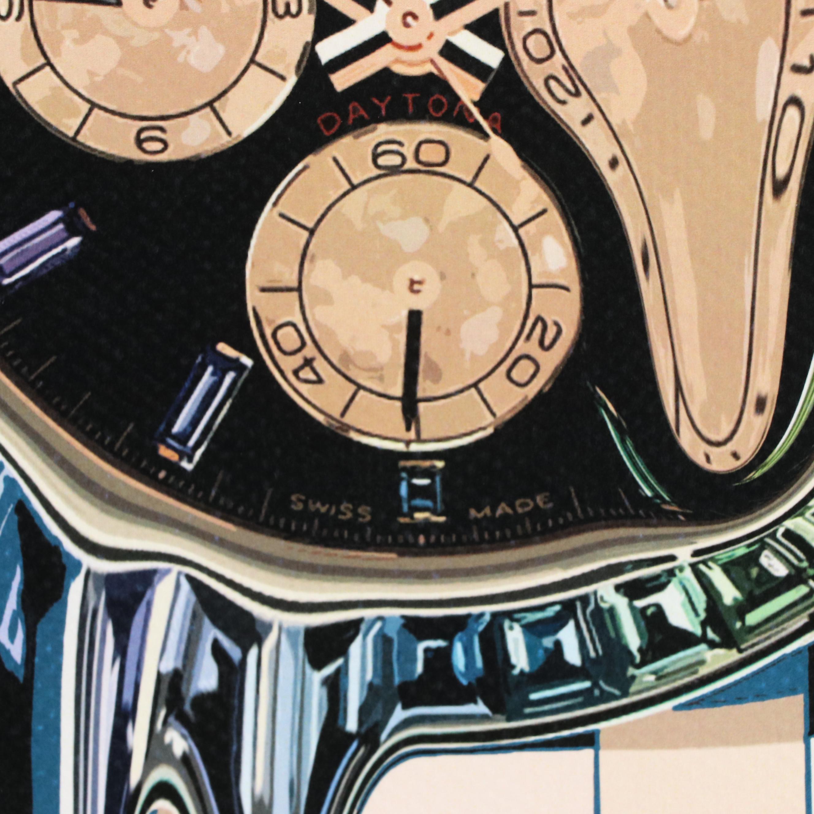 Death NYC Pop Art Graphic Print Featuring Rolex, 2023