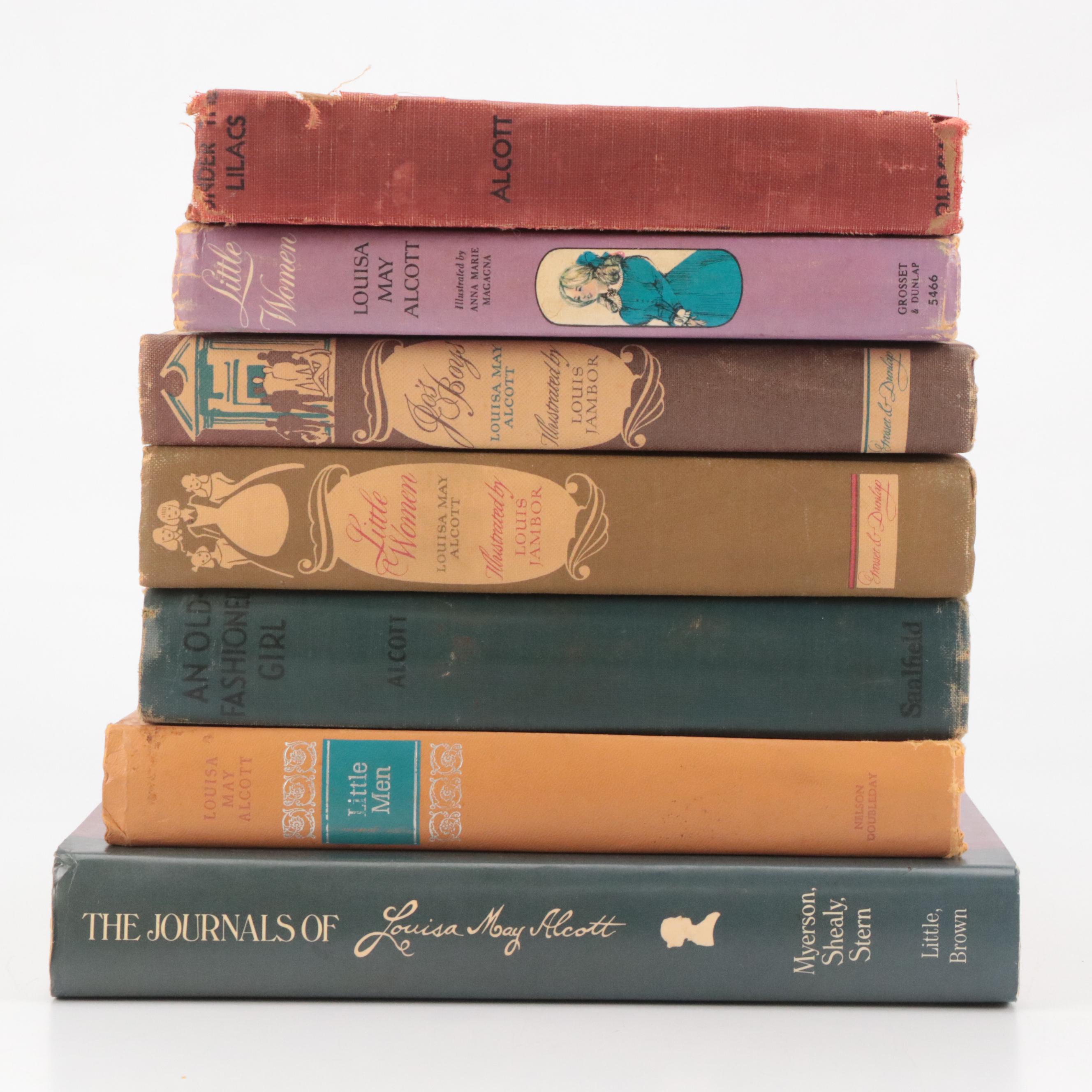 First Edition "The Journals of Louisa May Alcott" Novels & Illustrated Books