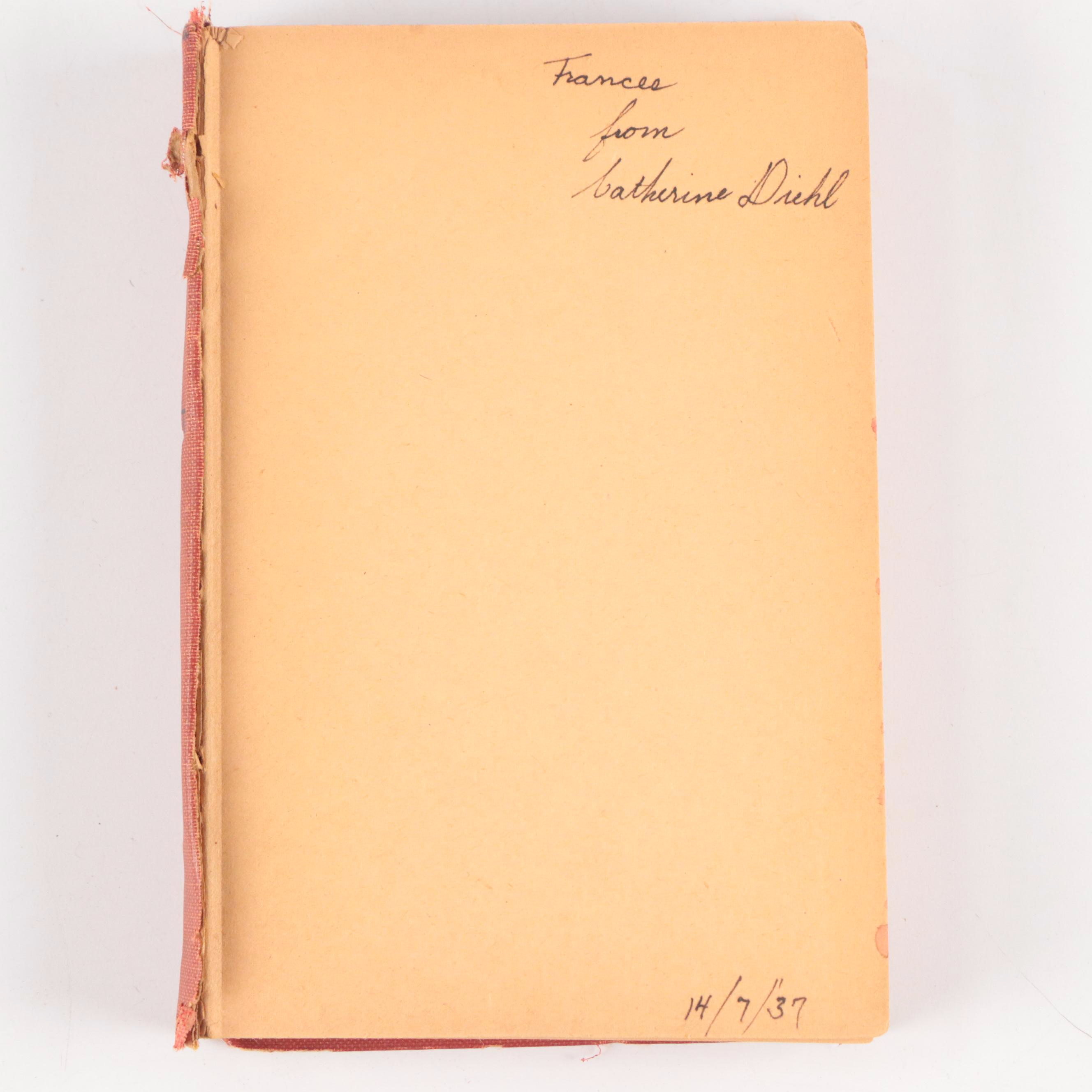 First Edition "The Journals of Louisa May Alcott" Novels & Illustrated Books