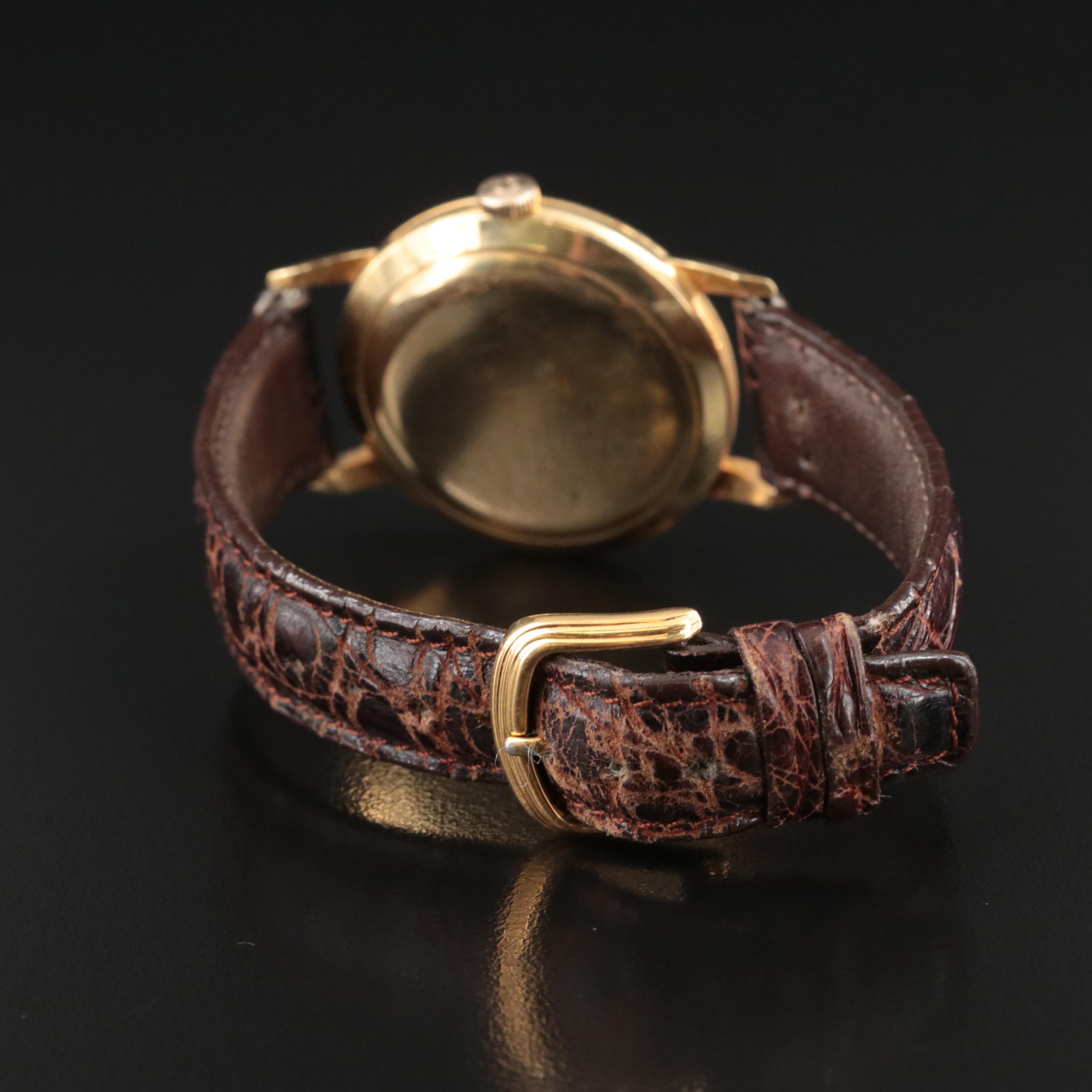 Vintage Omega 2686 18K Gold Watch