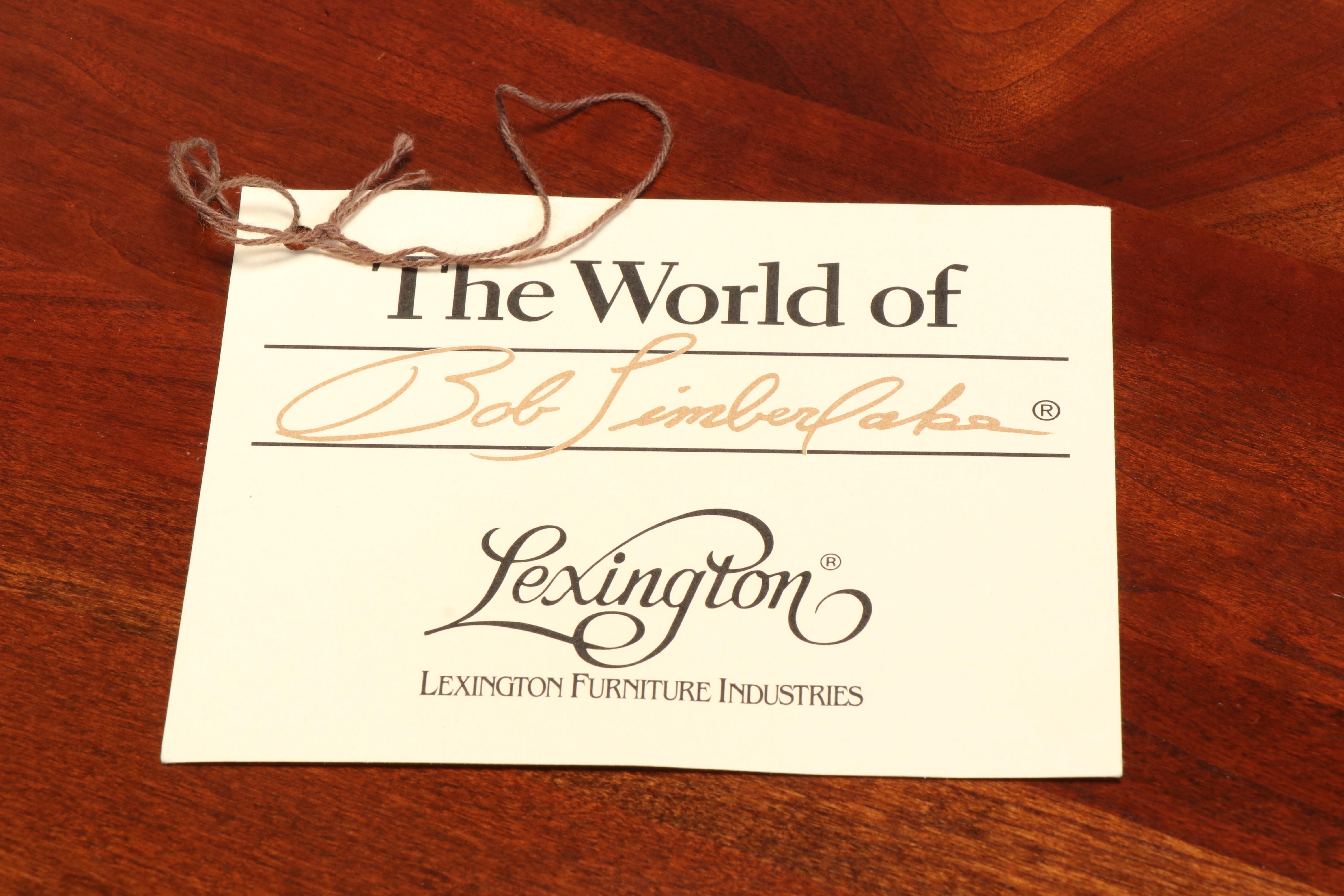 Bob Timberlake for Lexington Cherry Apothecary Cabinet Style Bedside Chest