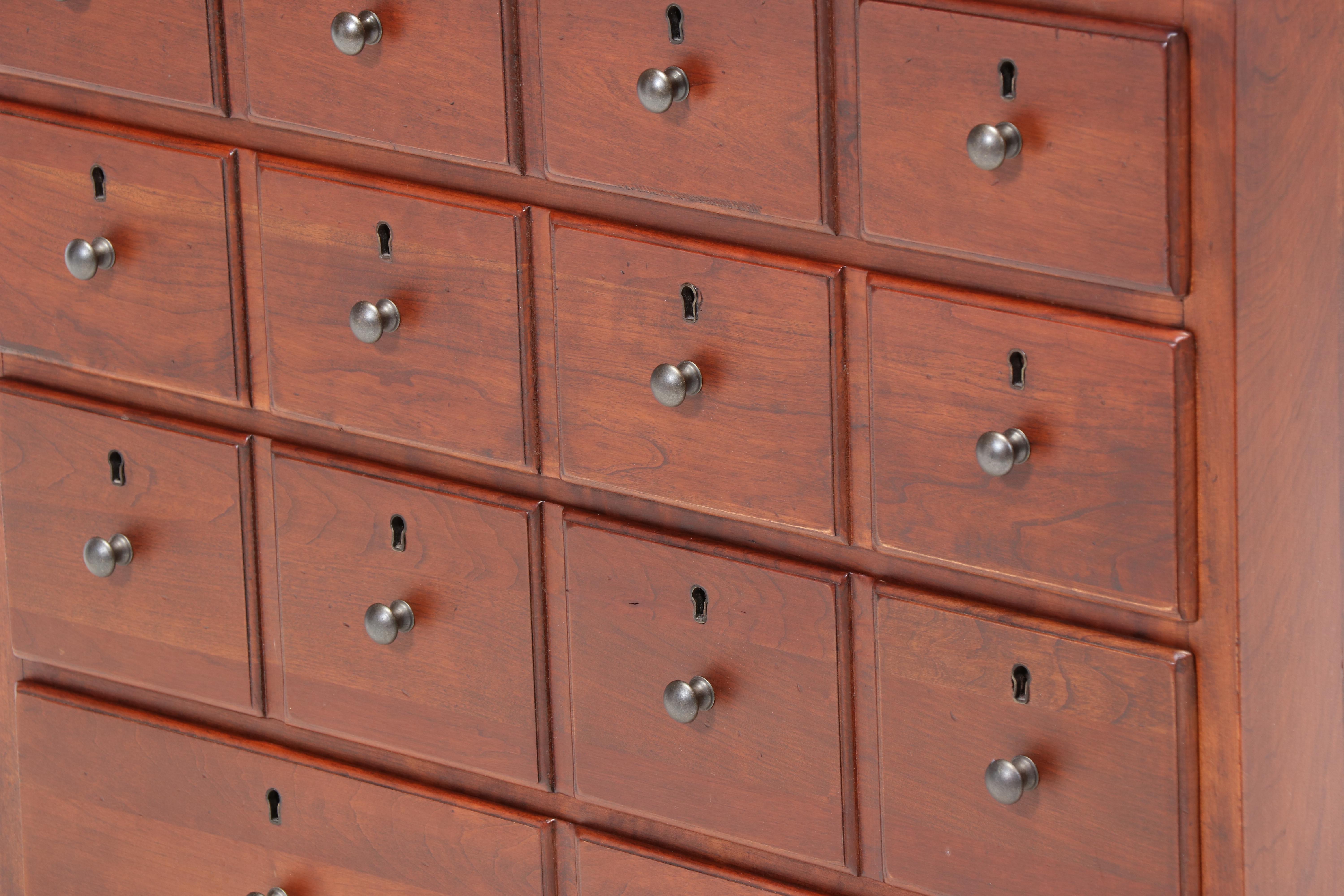 Bob Timberlake for Lexington Cherry Apothecary Cabinet Style Bedside Chest