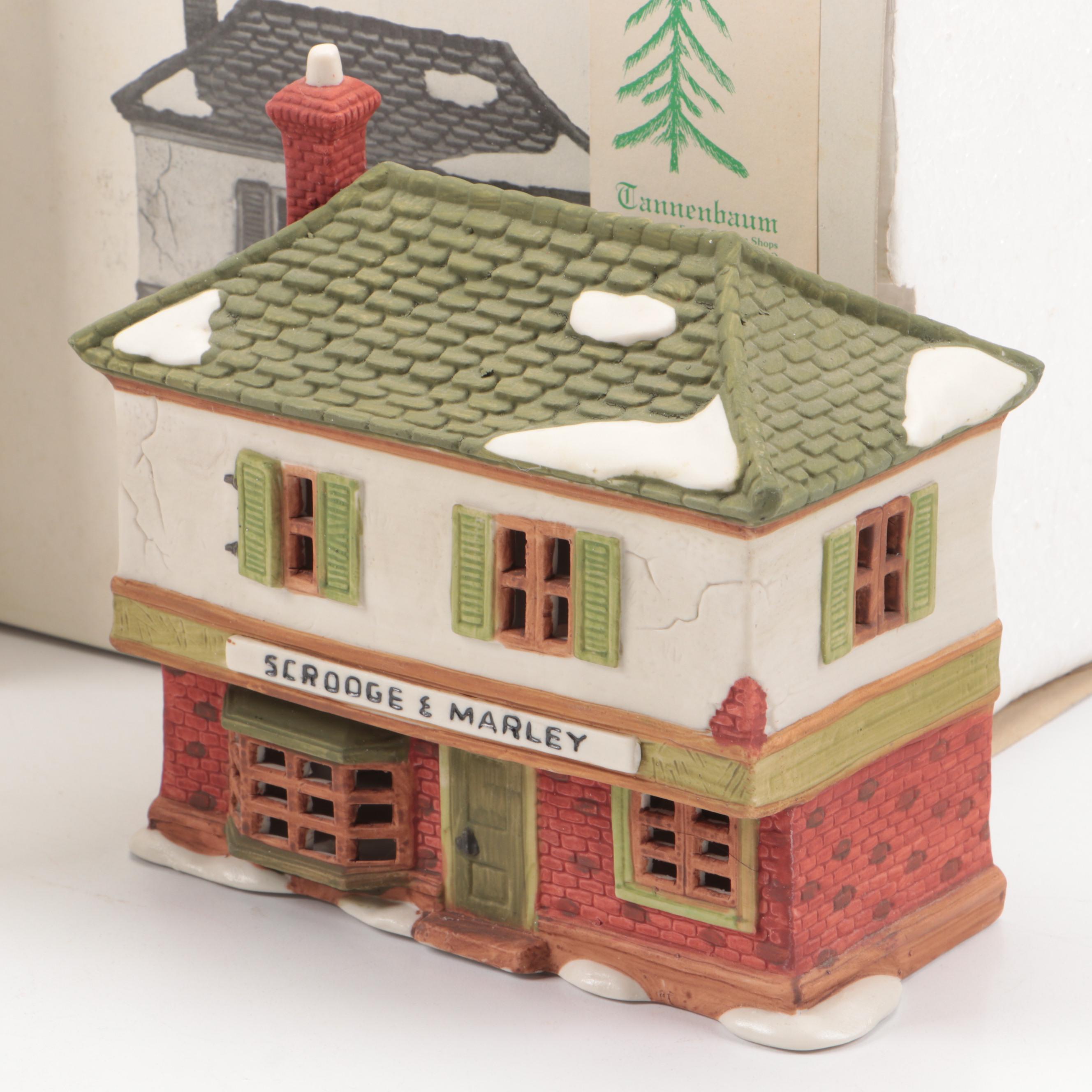Department 56 Fezziwig's Warehouse and More Dickens' Village Series Buildings