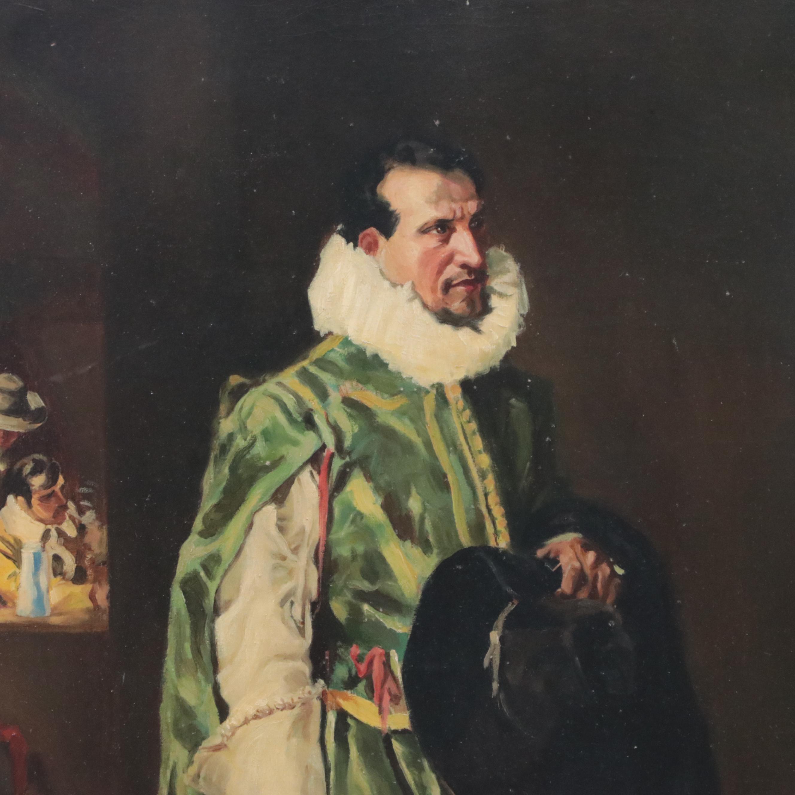 Rico Tomaso Portrait Oil Painting of Man