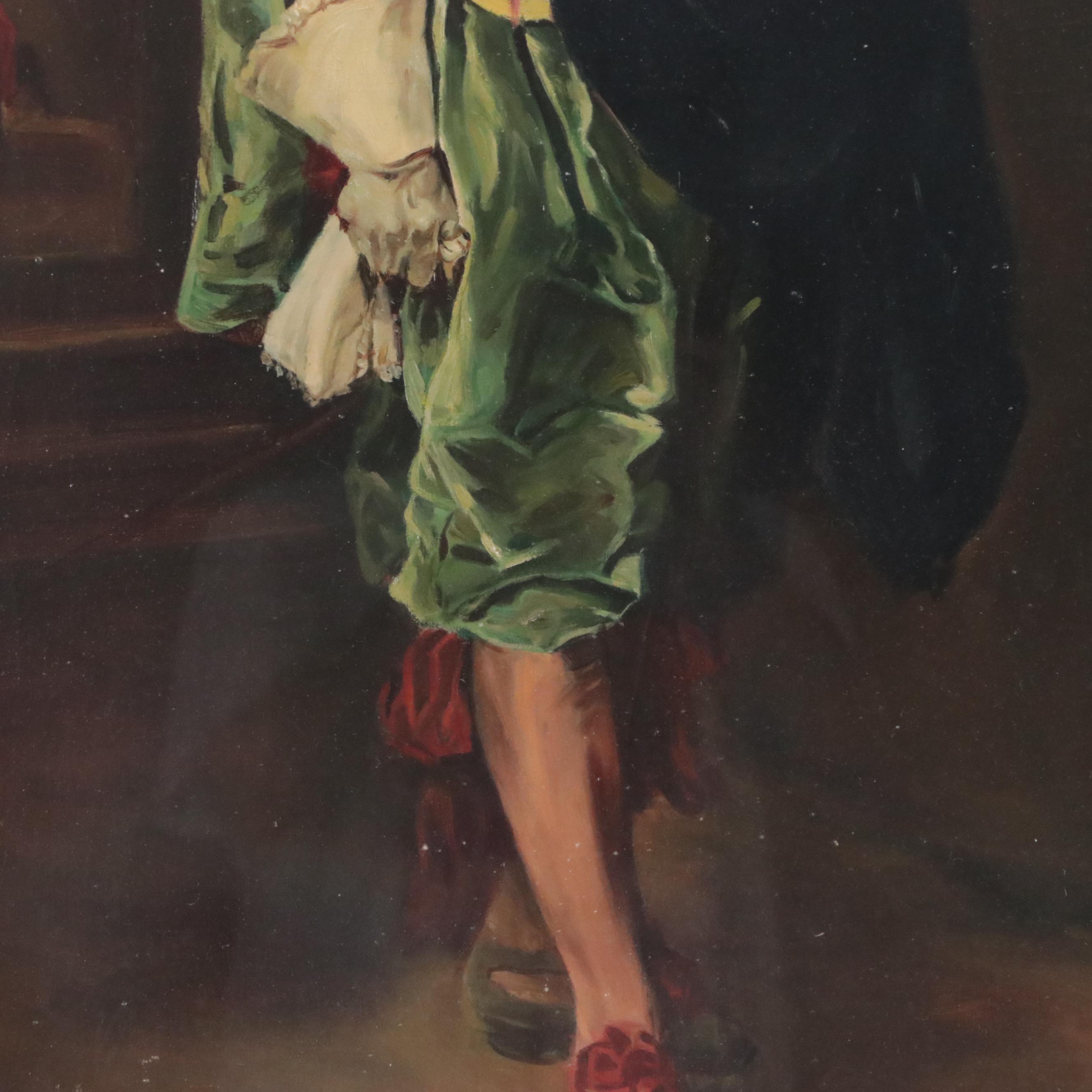 Rico Tomaso Portrait Oil Painting of Man