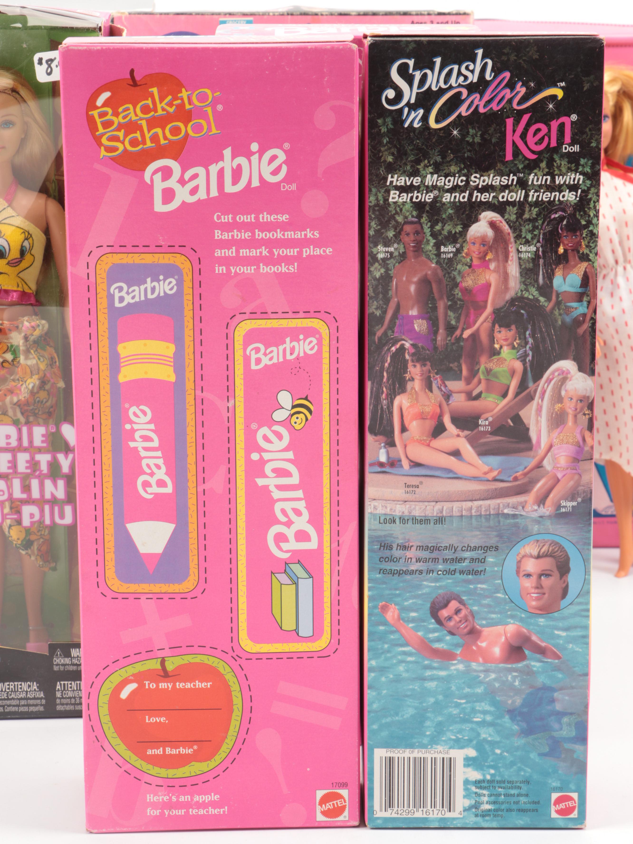 Mattel "Fashion Doll Case",  "Back-to-School Barbie", and More Barbie Toys