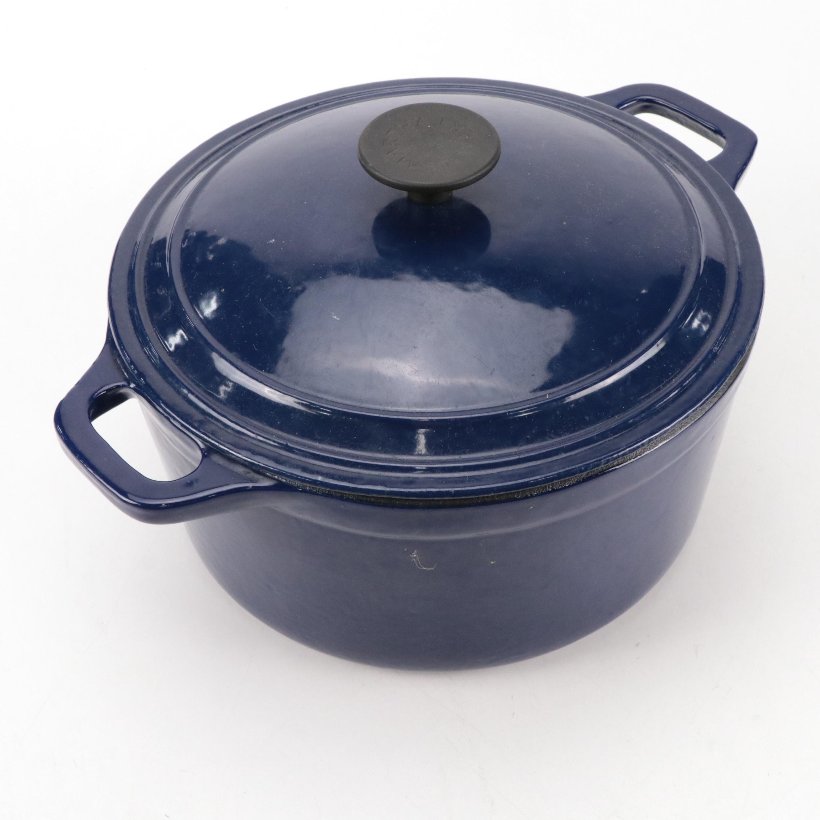 Cuisinart and Martha Stewart Enameled Cast Iron Dutch Ovens