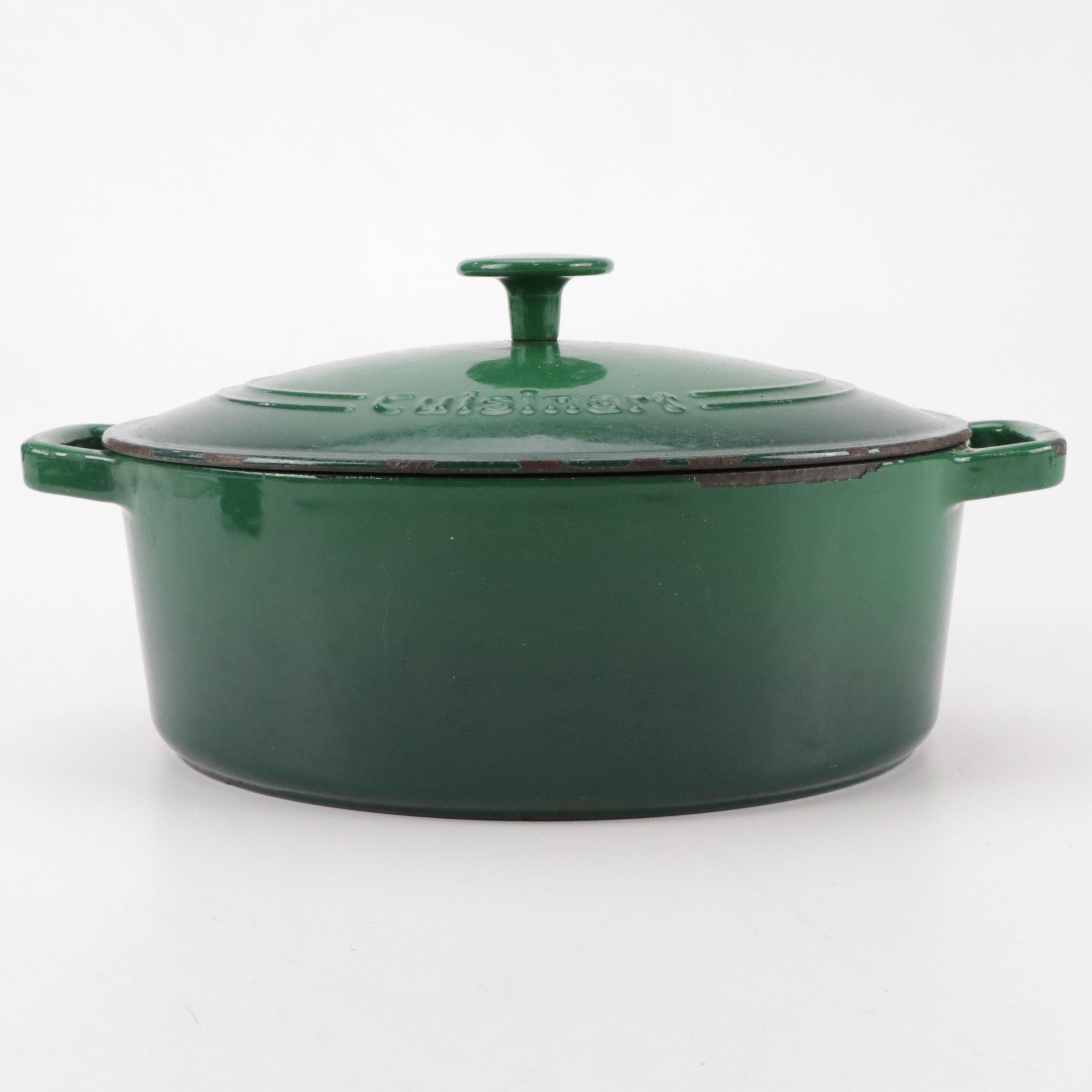 Cuisinart and Martha Stewart Enameled Cast Iron Dutch Ovens