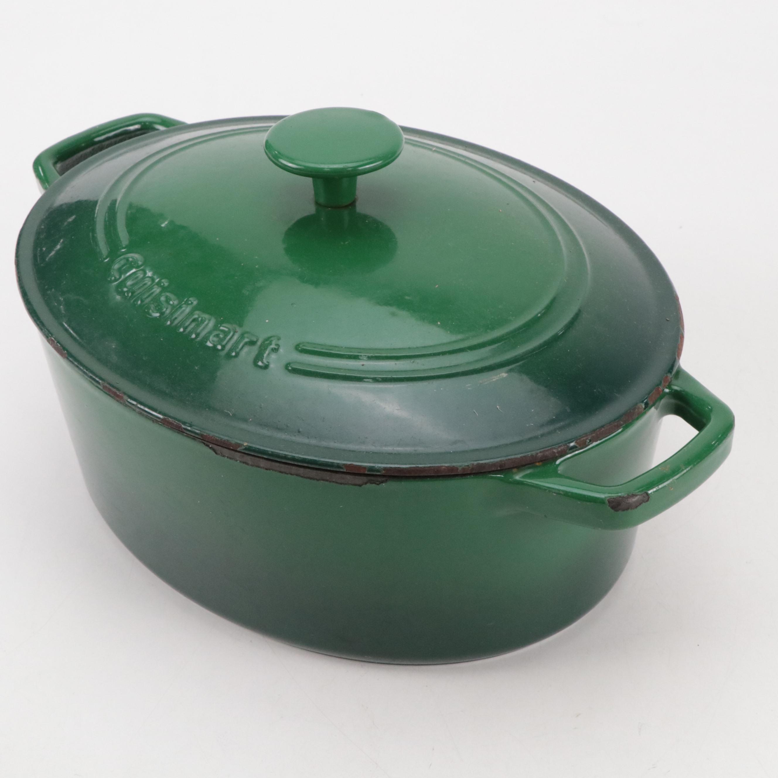 Cuisinart and Martha Stewart Enameled Cast Iron Dutch Ovens