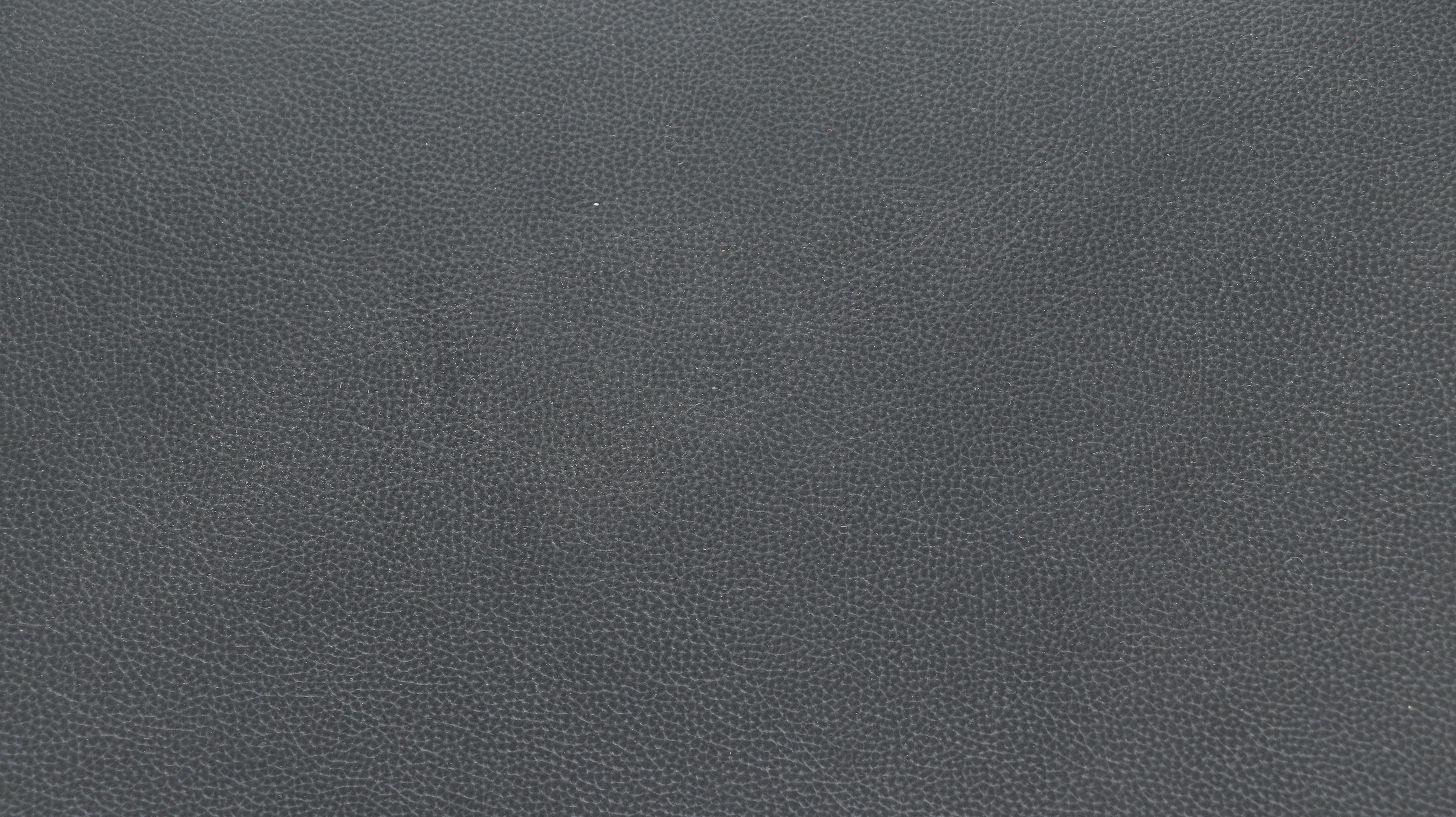 Four Pottery Barn Black Leatherette Sling Upholstered Wood Dining Chairs