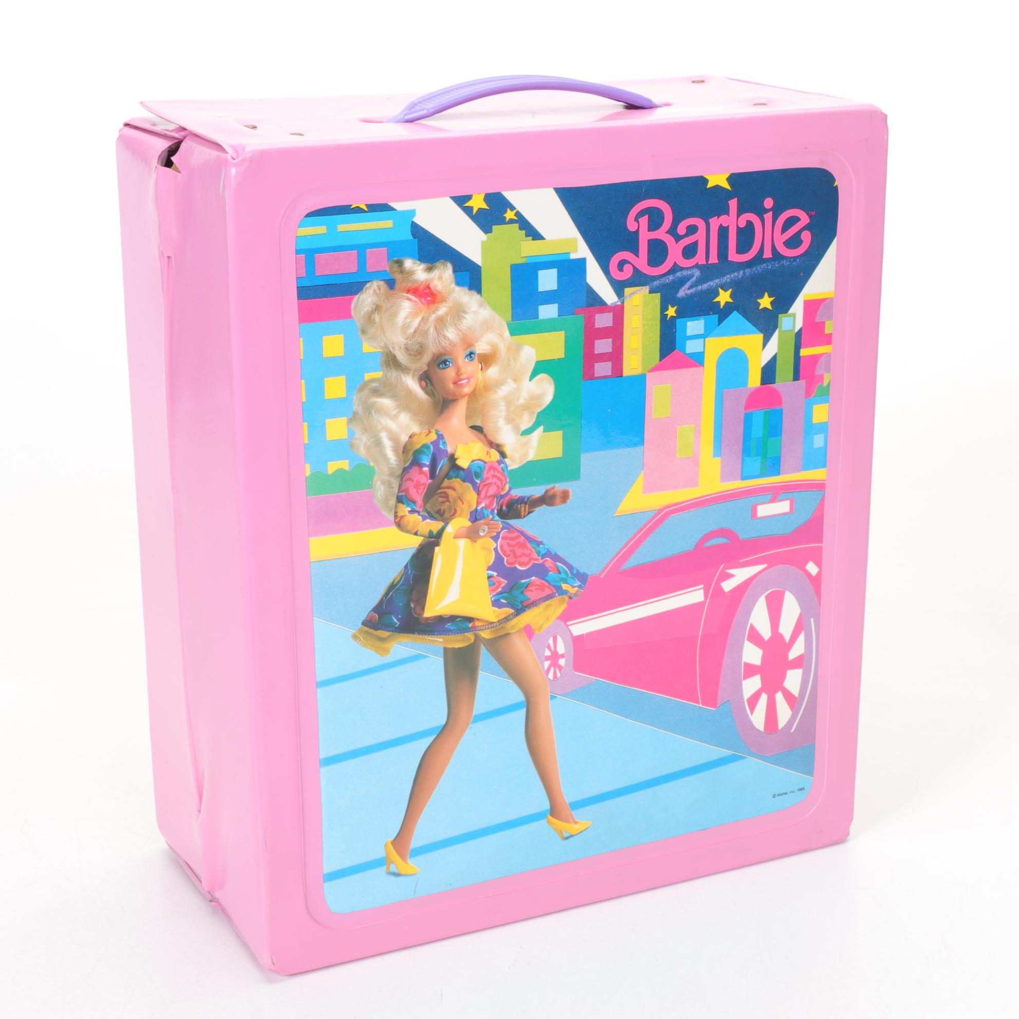 Barbie Dolls with "Victorian Lady" and "Season's Greetings", Late 20th Century