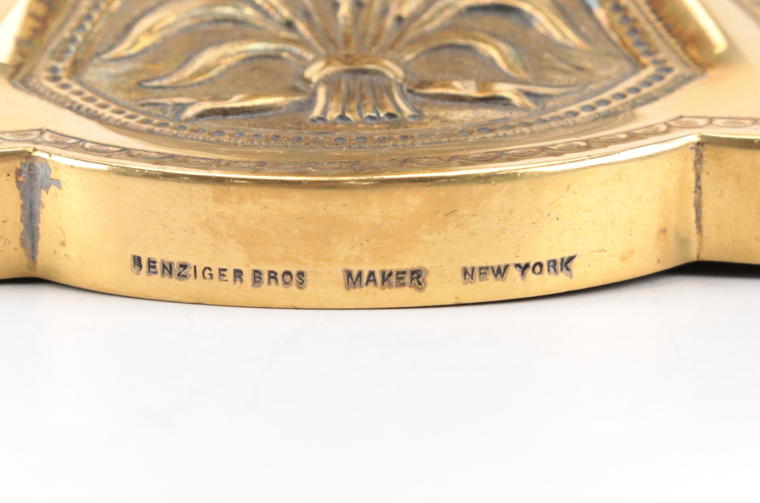 Benziger Bros. Gilt Sterling Silver Communion Chalice, Circa 1900