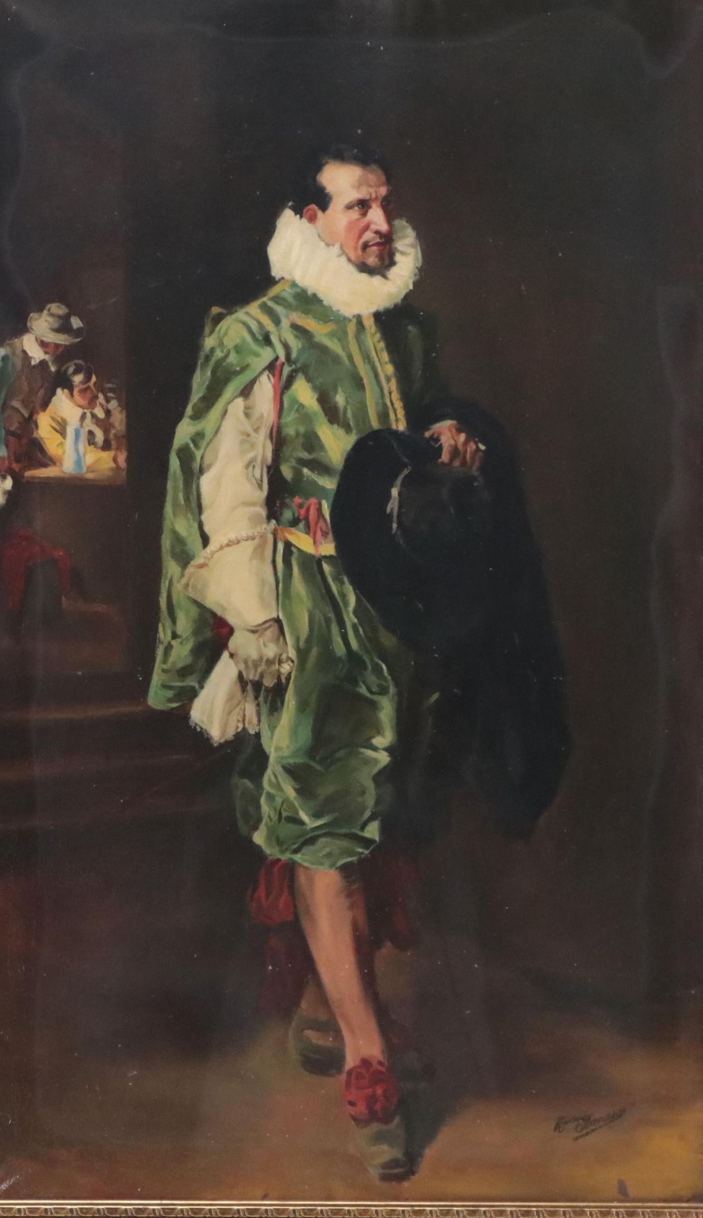 Rico Tomaso Portrait Oil Painting of Man