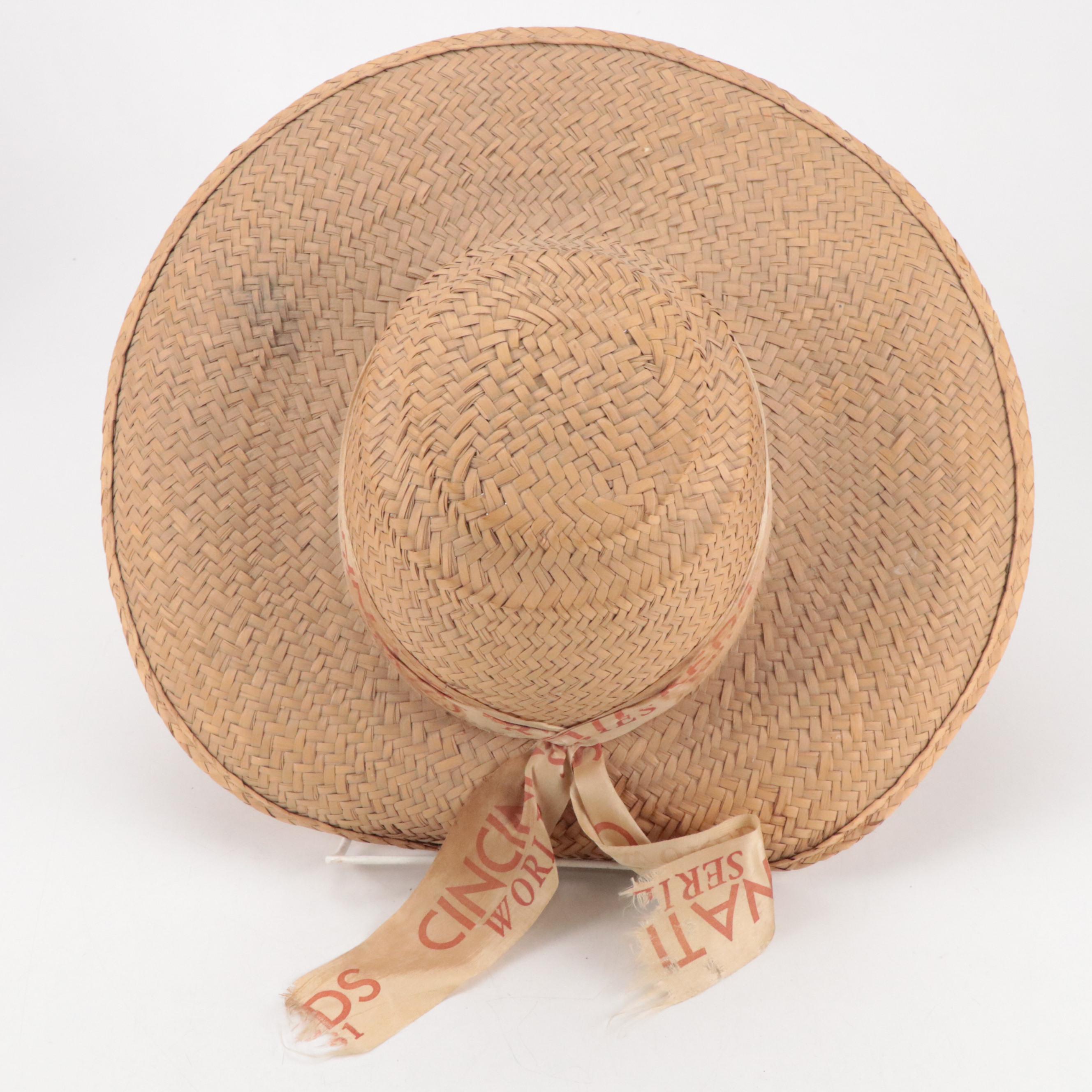 Crosley Field Replica Stadium with Cincinnati Reds Hat and More