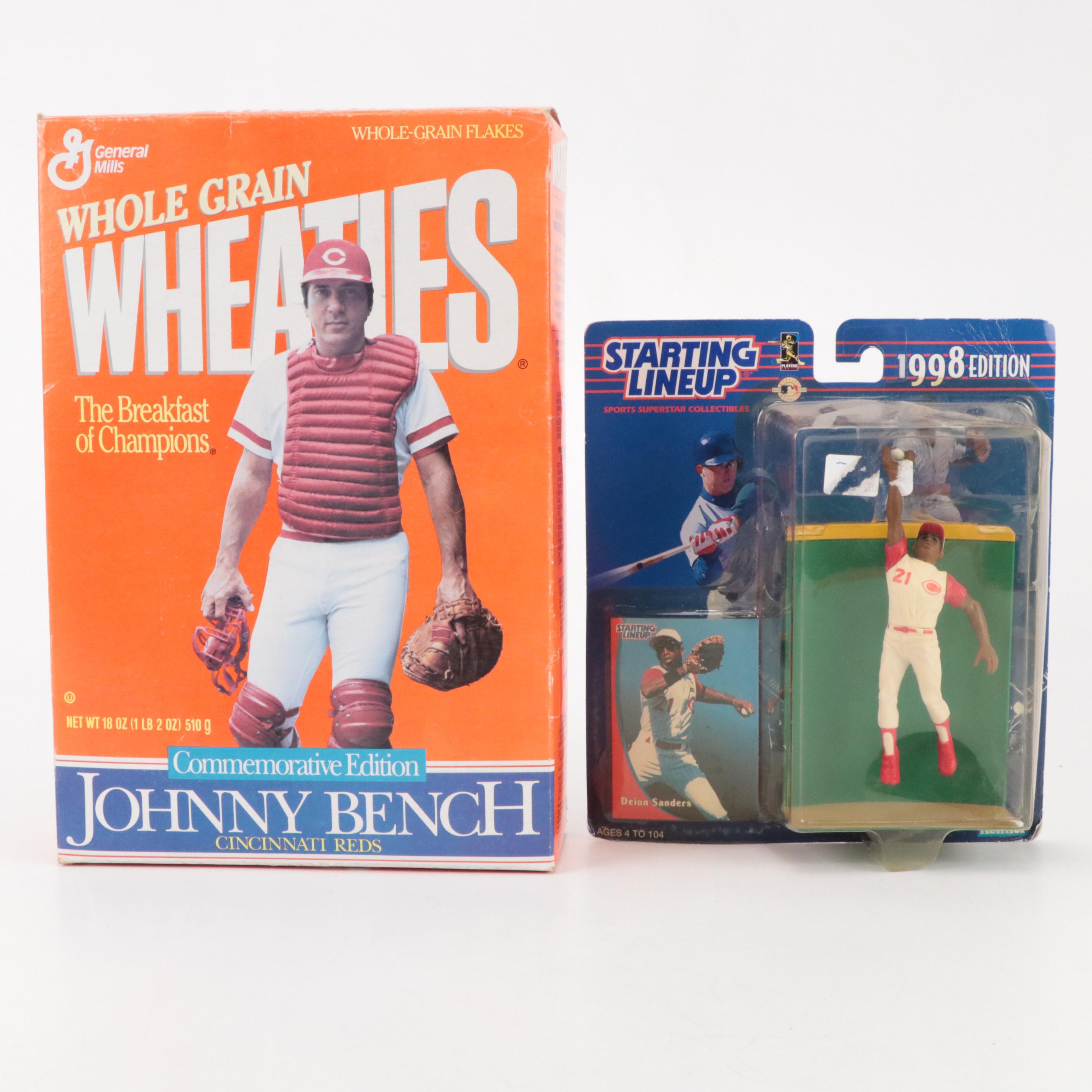 Crosley Field Replica Stadium with Cincinnati Reds Hat and More