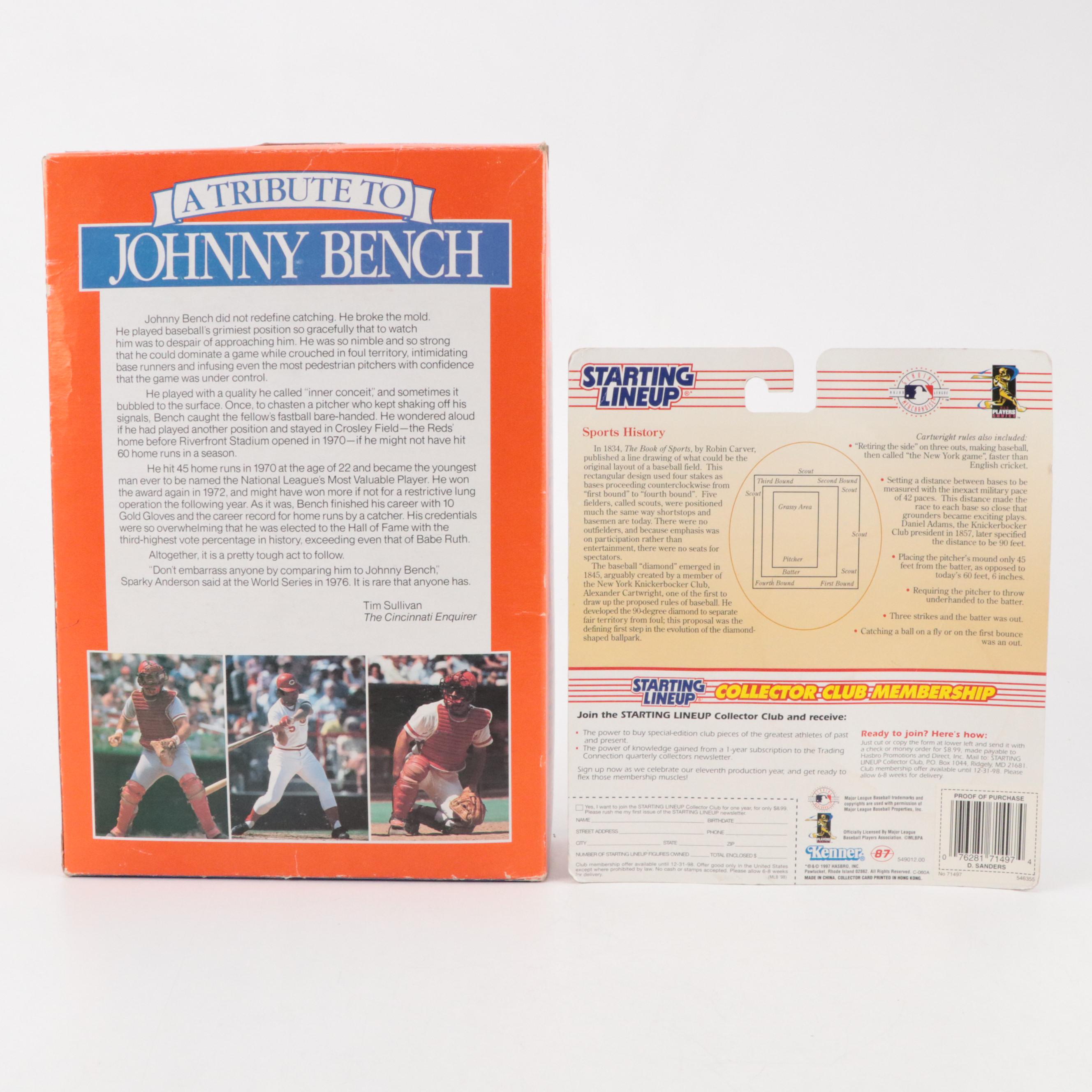 Crosley Field Replica Stadium with Cincinnati Reds Hat and More