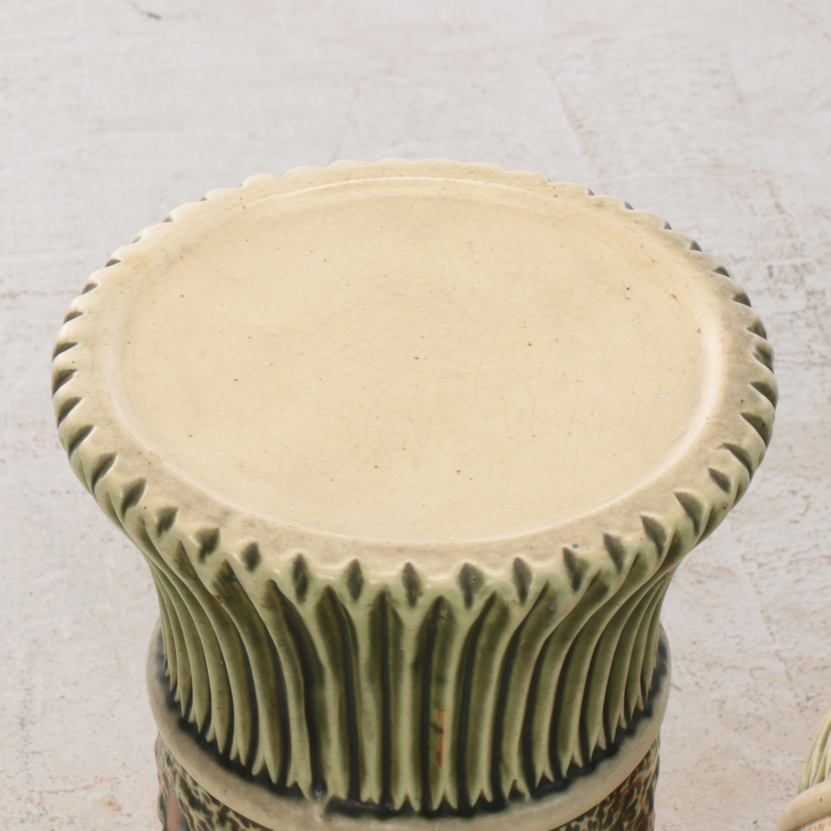 Roseville Pottery "Donatello" Ceramic Jardinière, circa 1916