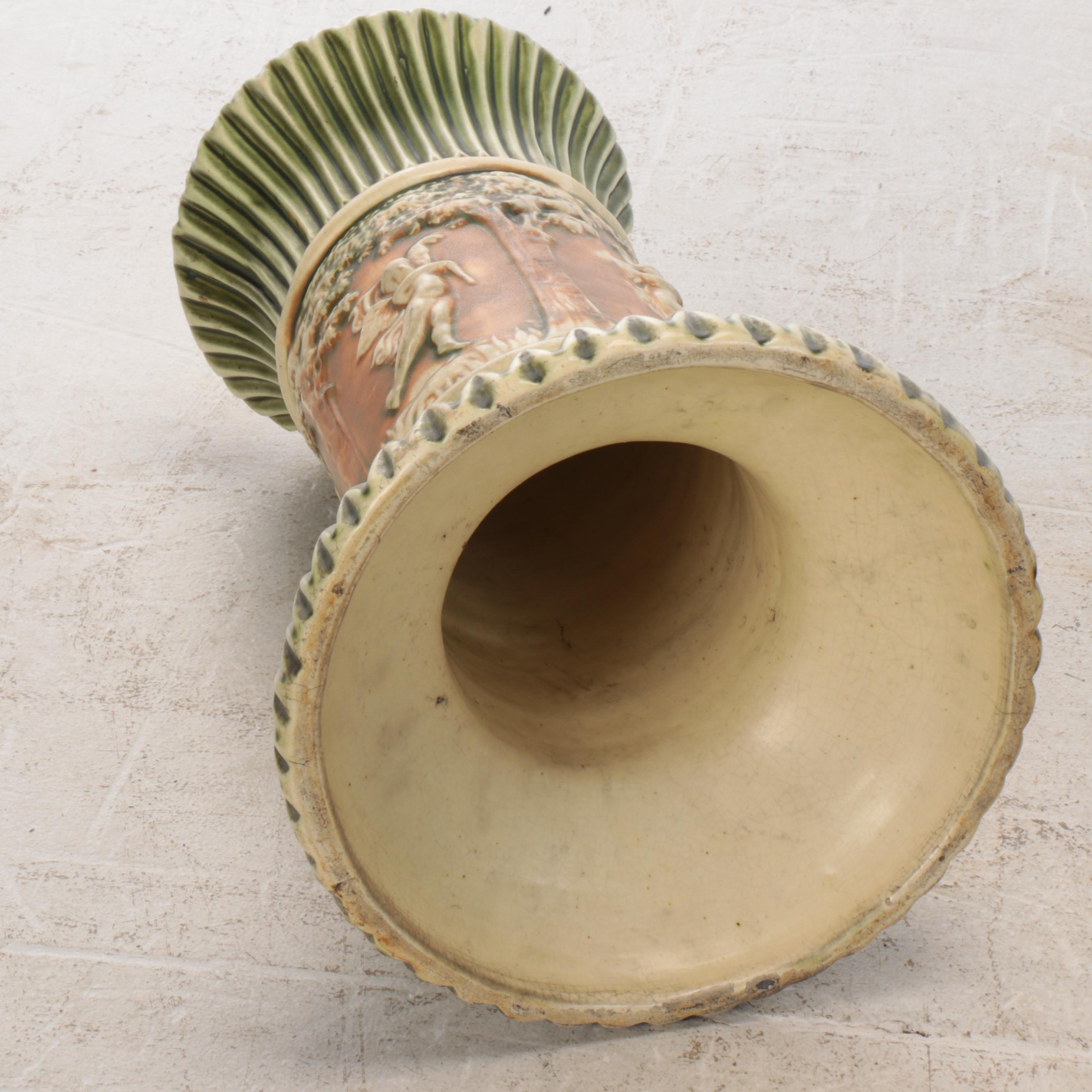 Roseville Pottery "Donatello" Ceramic Jardinière, circa 1916