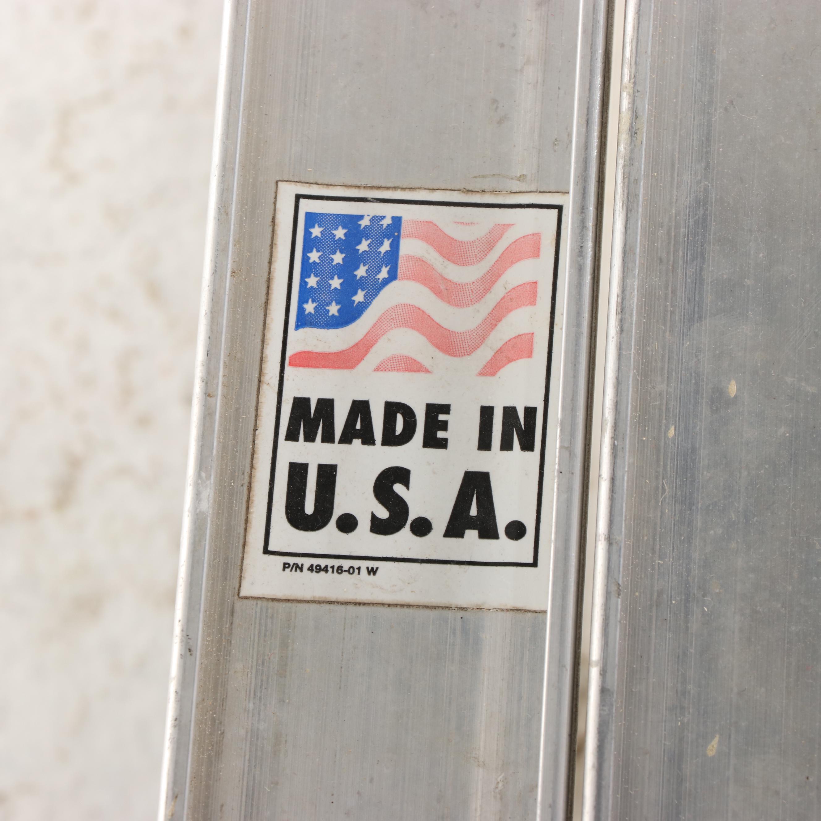 All American Ladder Co. Aluminum Type III 13' Extension Ladder