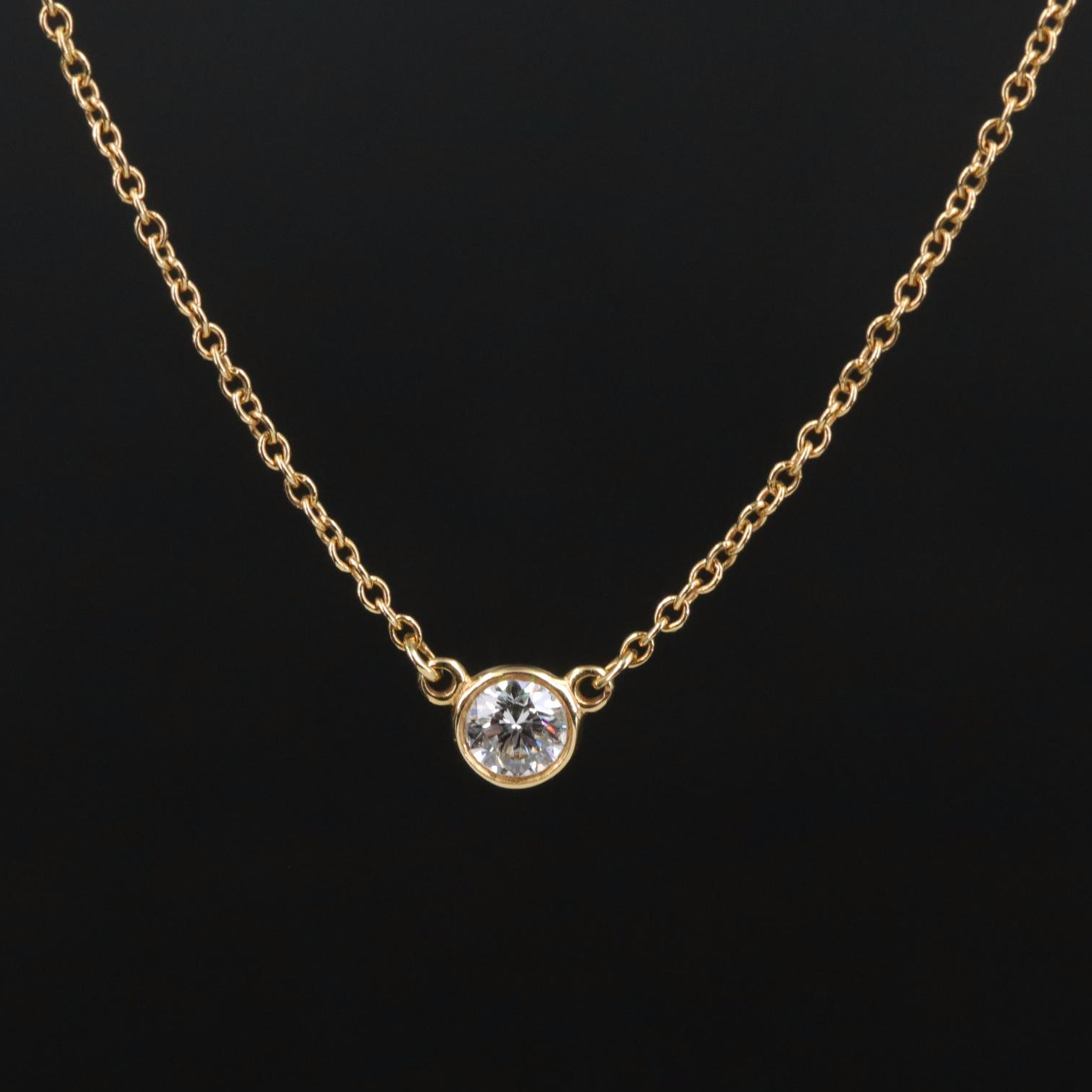 Elsa Peretti for Tiffany & Co. Diamonds By The Yard 18K Diamond Necklace