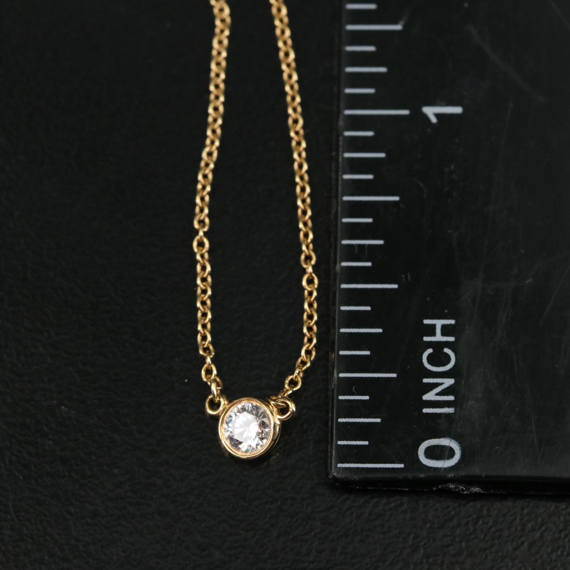 Elsa Peretti for Tiffany & Co. Diamonds By The Yard 18K Diamond Necklace