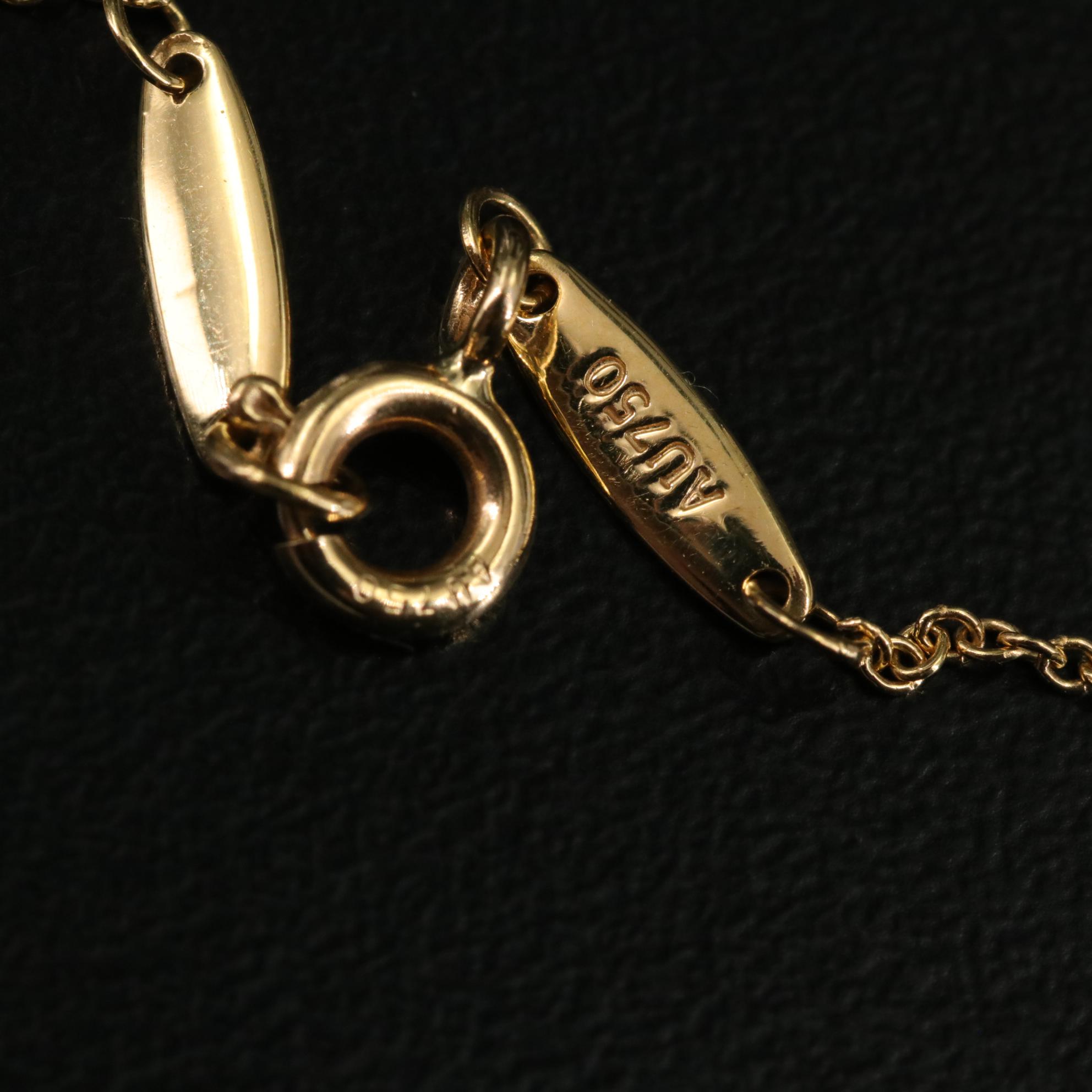 Elsa Peretti for Tiffany & Co. Diamonds By The Yard 18K Diamond Necklace