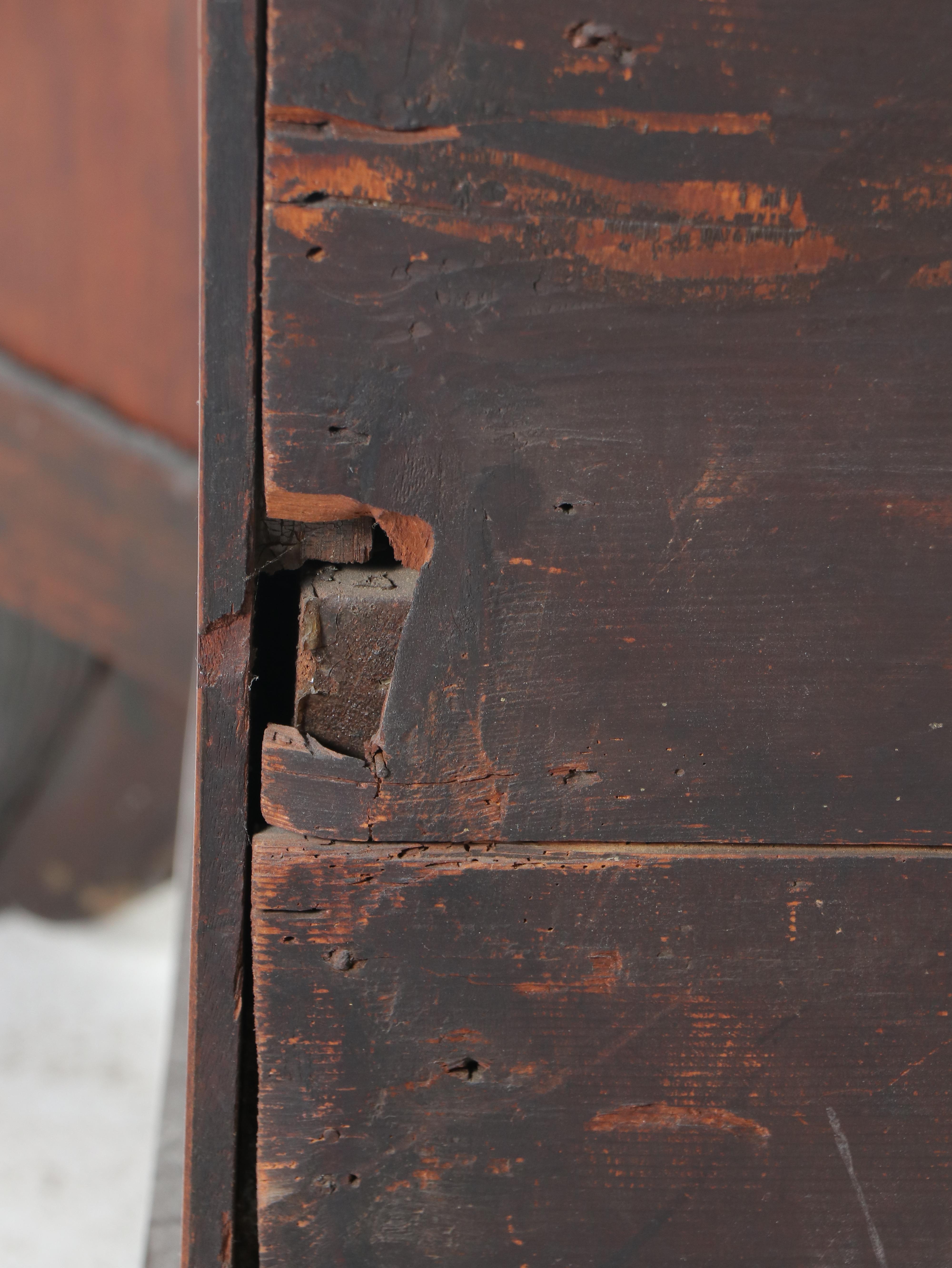 Dutch Baroque Style Walnut and Marquetry Vitrine, Late 19th Century