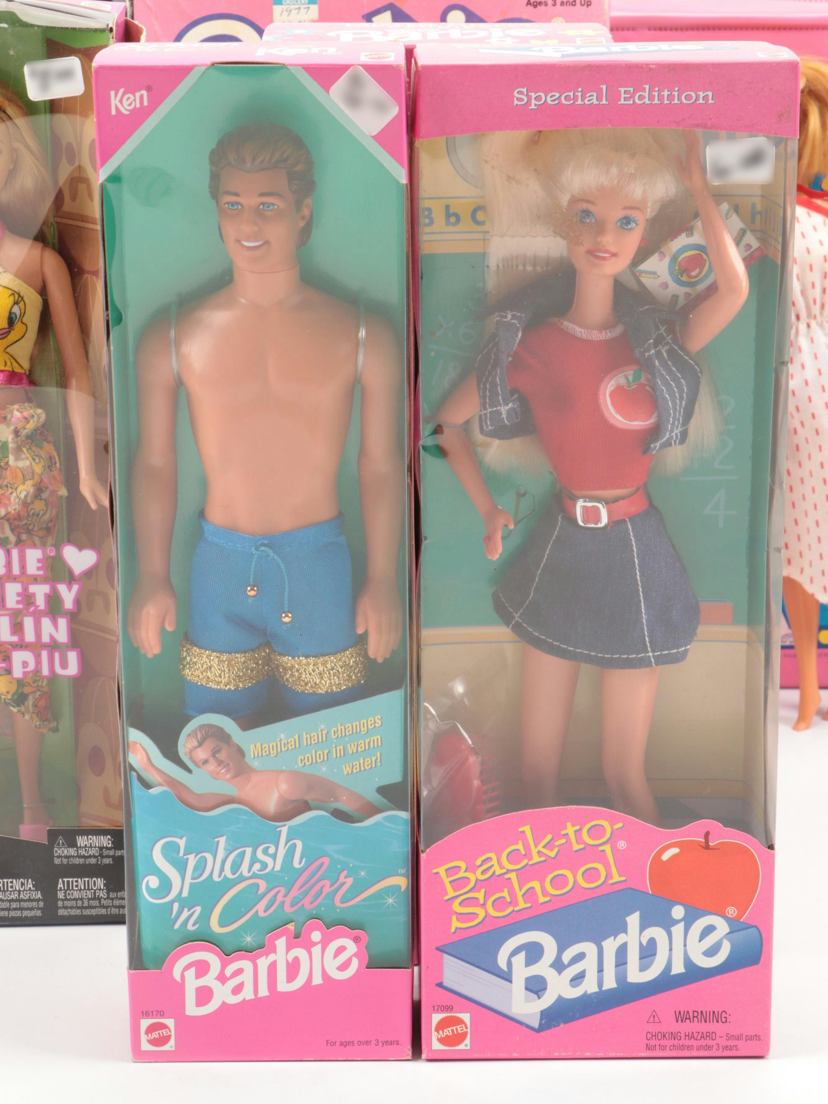 Mattel "Fashion Doll Case",  "Back-to-School Barbie", and More Barbie Toys