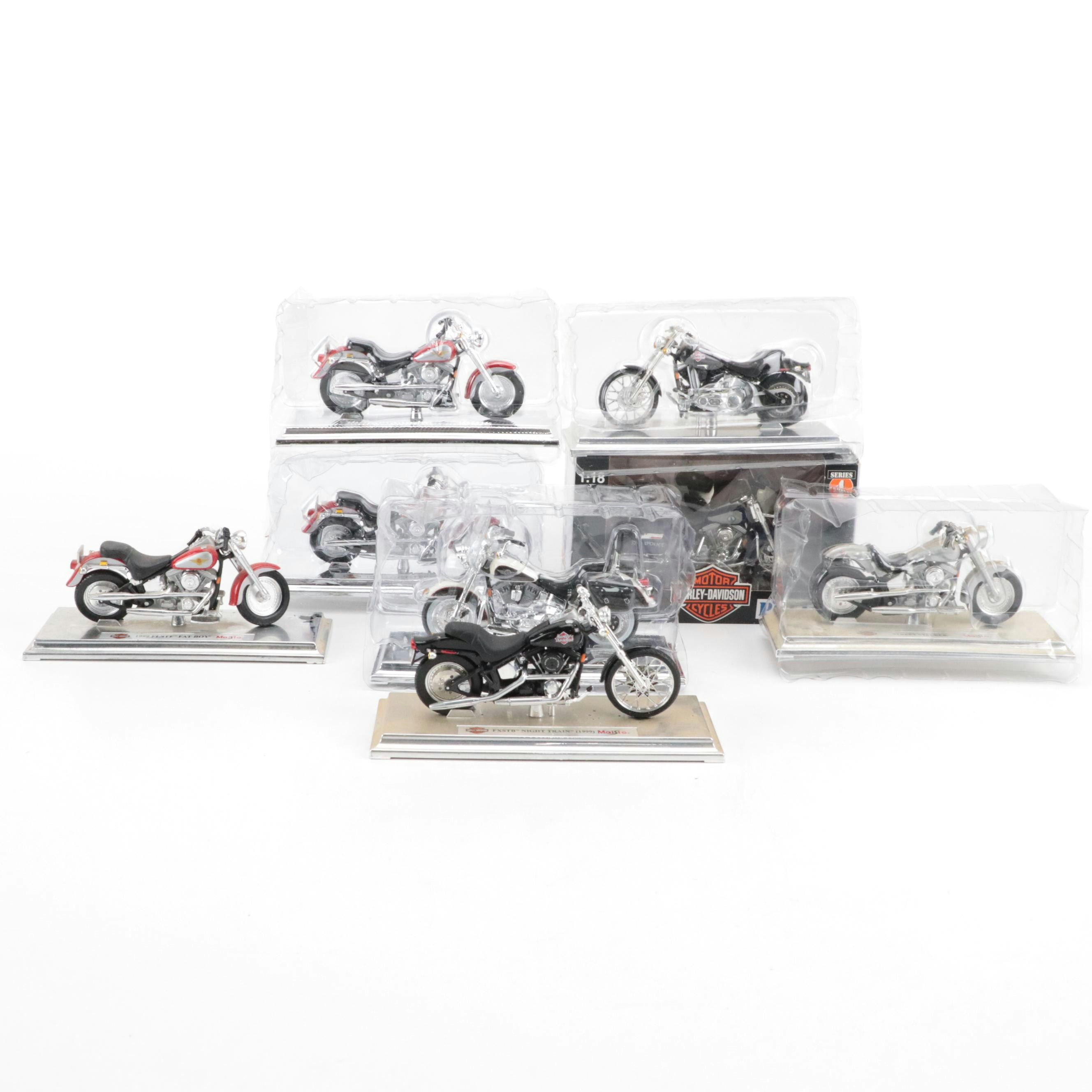 Maisto "Virginia State Police" and More Diecast Harley-Davidson Motorcycles