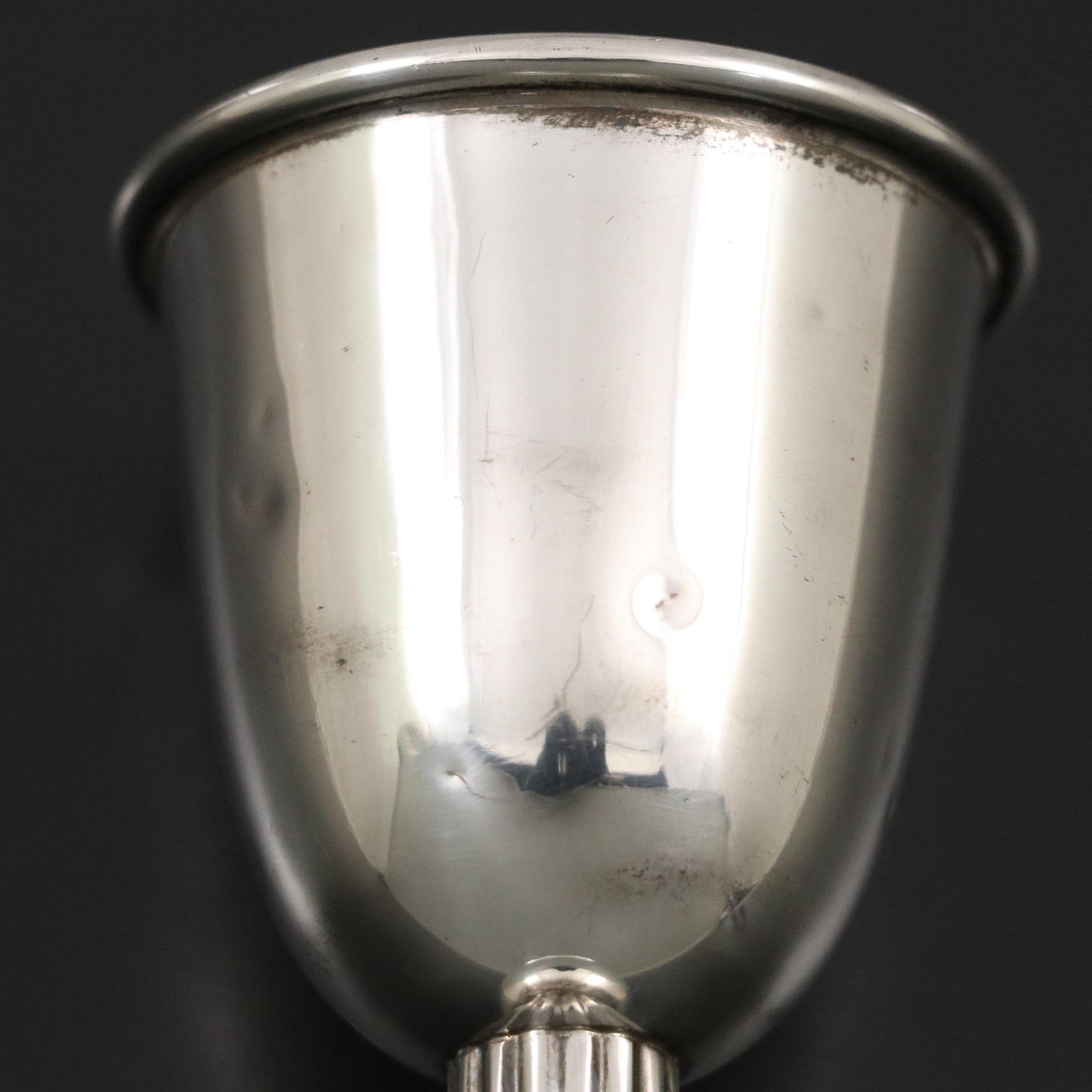 Poole Sterling Silver Double Jigger