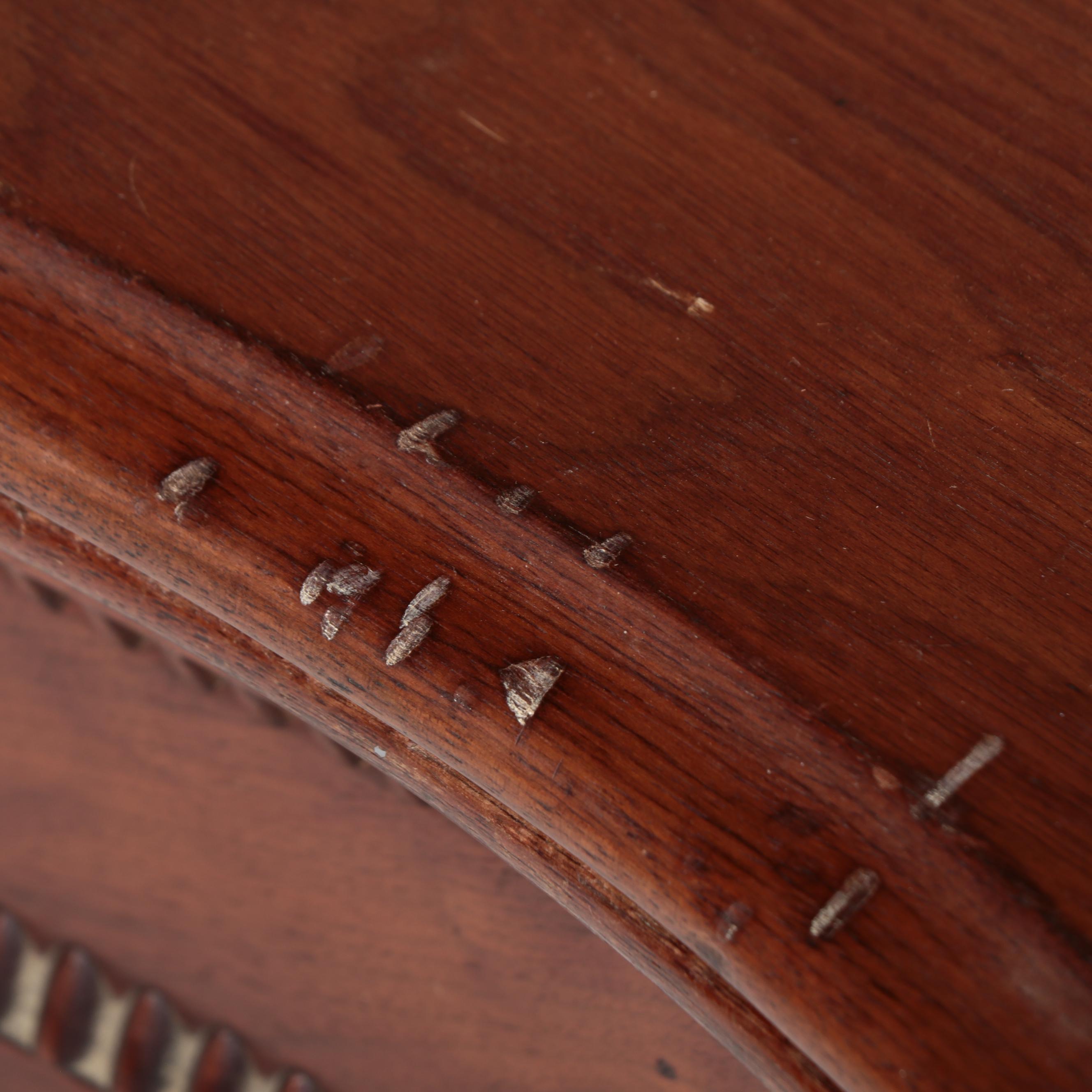 Victorian Walnut Games Table, Mid to Late 19th Century