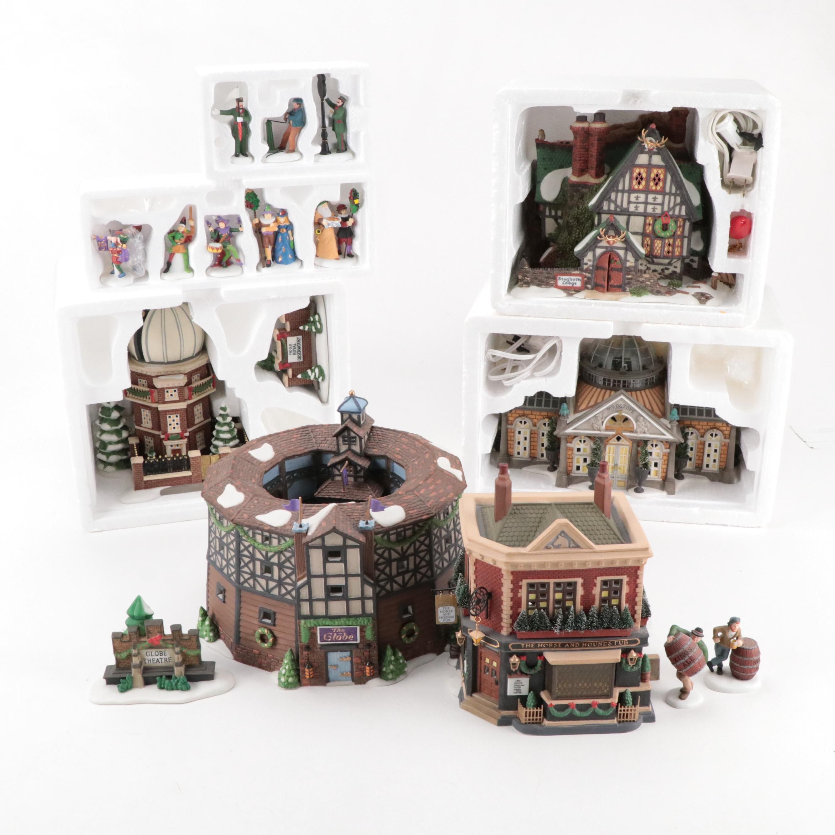 Department 56 Dickens' Village Porcelain Buildings and Figures