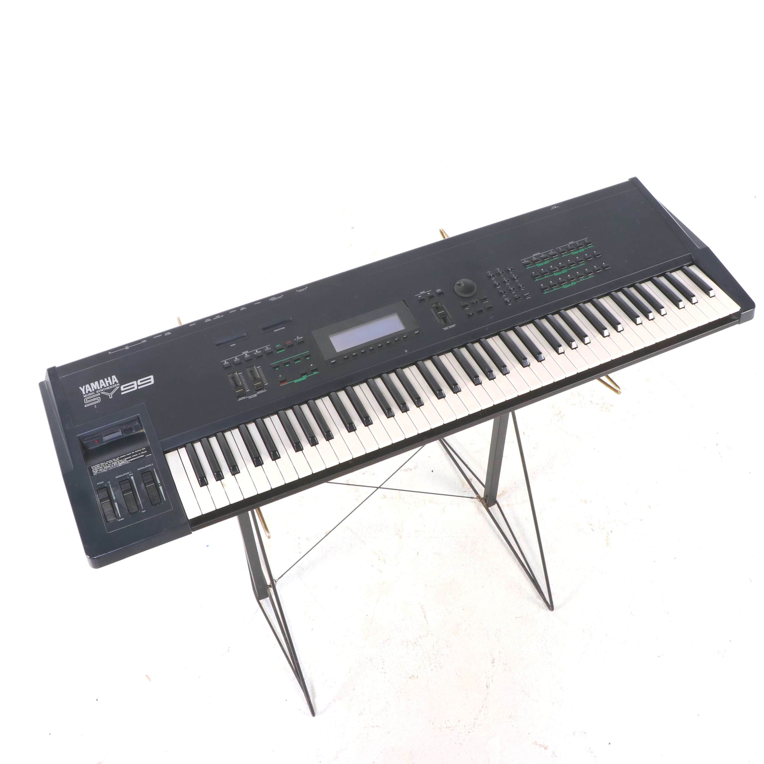 Yamaha SY99 Music Synthesizer with Stand