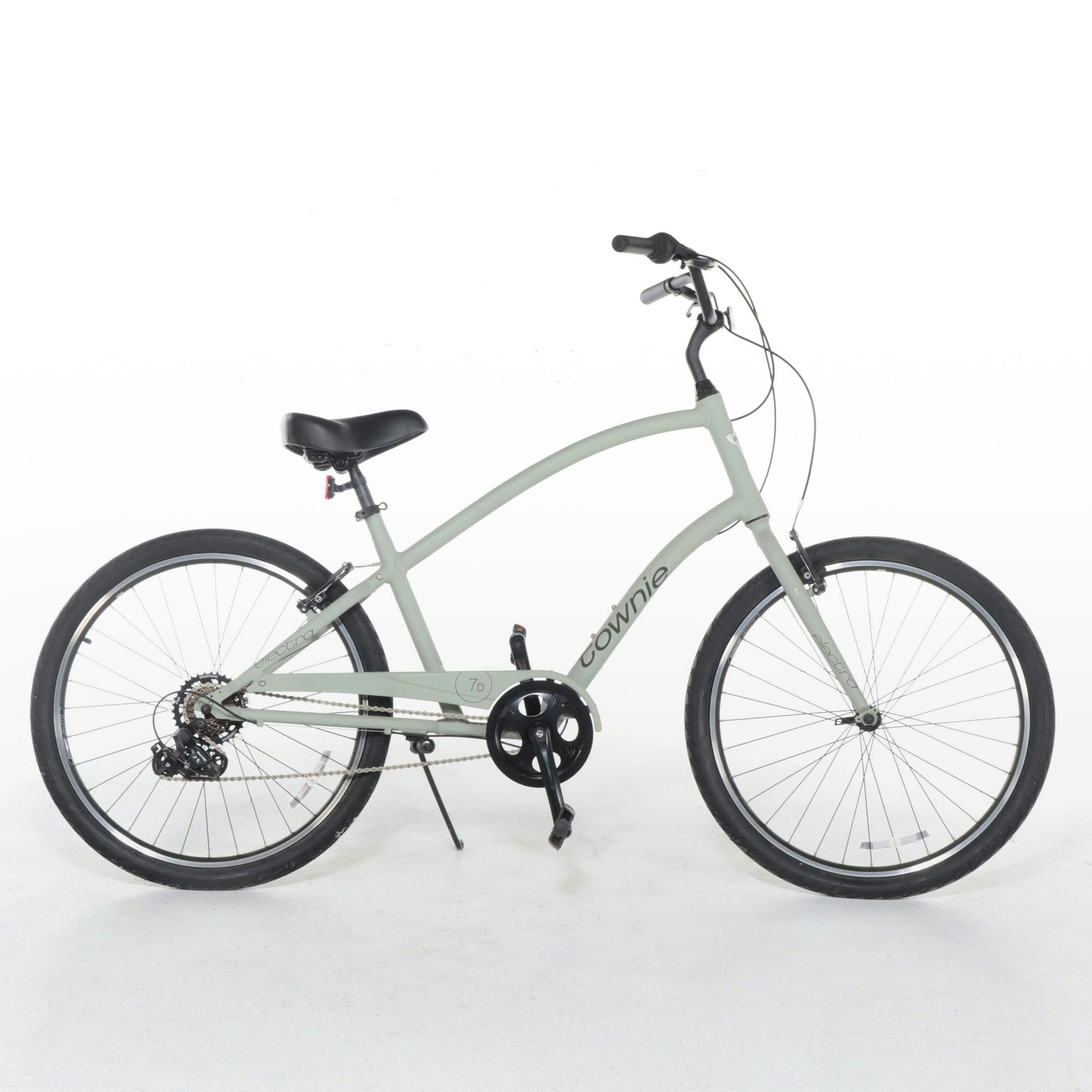 Electra Townie 7D Step-Through Bicycle in Light Sage, Contemporary