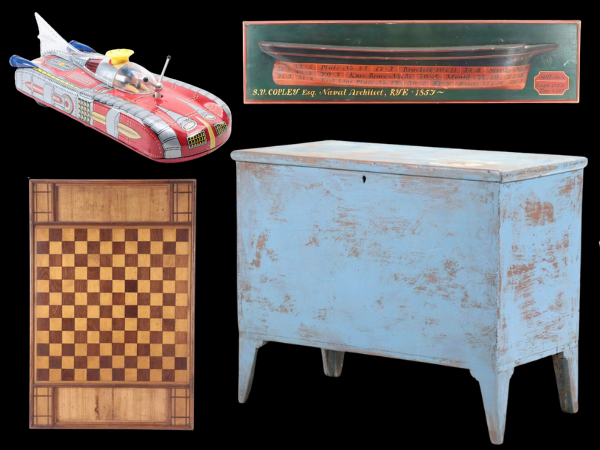 Lexington, KY Griffin Gate Estates: Lifelong Collection Of Primitive Antiques, Folk Art, Vintage Tin Toys & Equestrian Décor