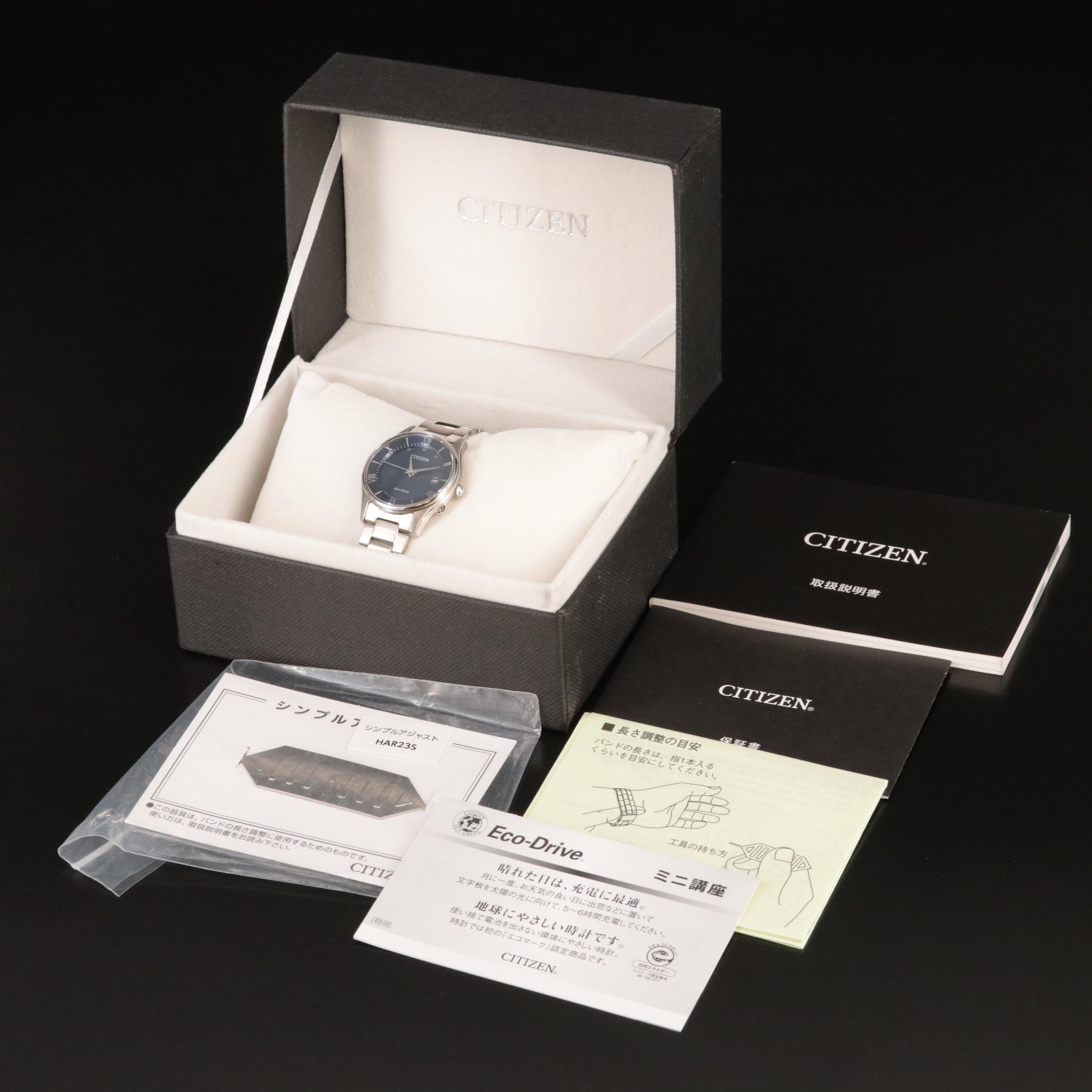 Citizen Eco-Drive 28mm Steel Watch