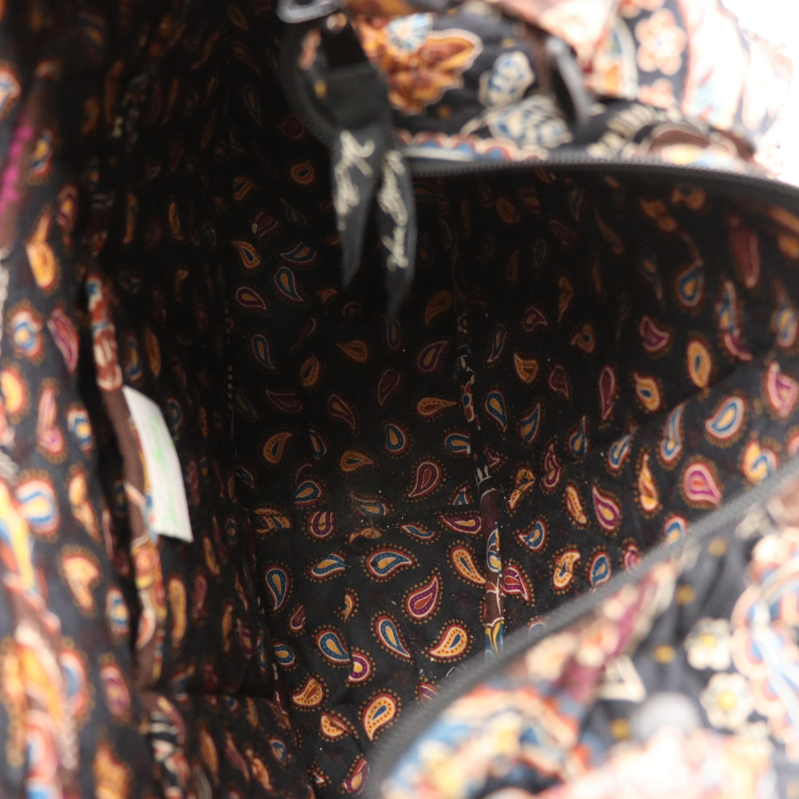 Vera Bradley Cargo Sling and Saddle Up Shoulder Bags in Printed Quilted Cotton