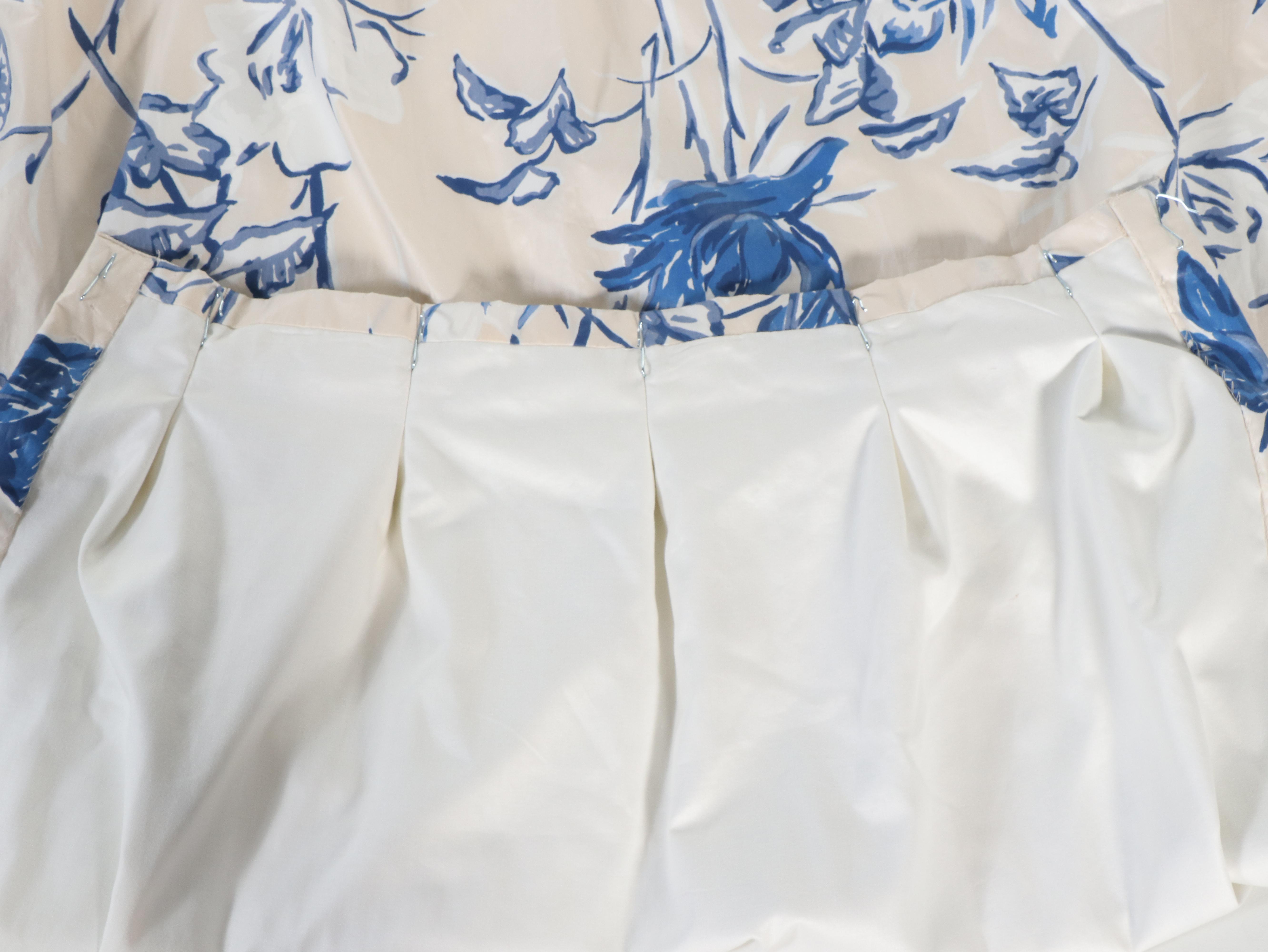 Custom-Upholstered Easy Armchair Plus Pair of Matching Curtain Panels