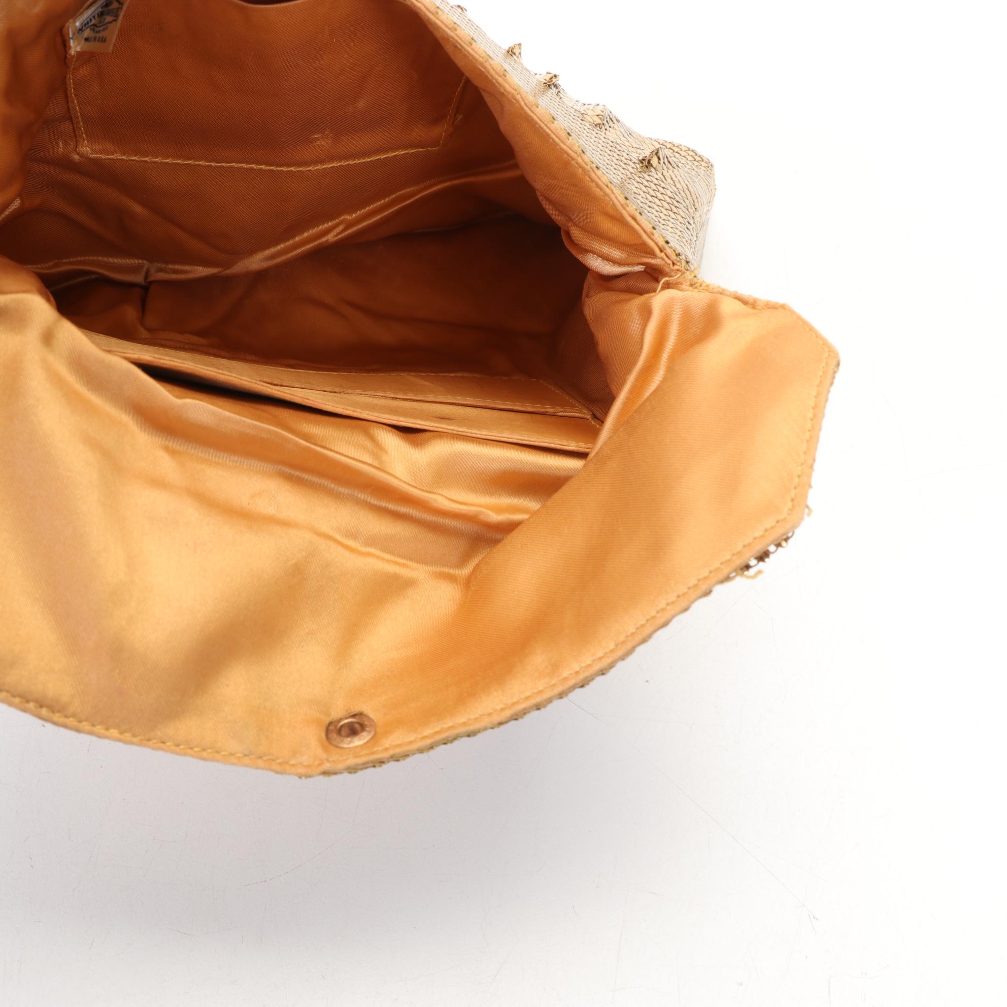 Whiting & Davis Gold Mesh Evening Bag, Vintage