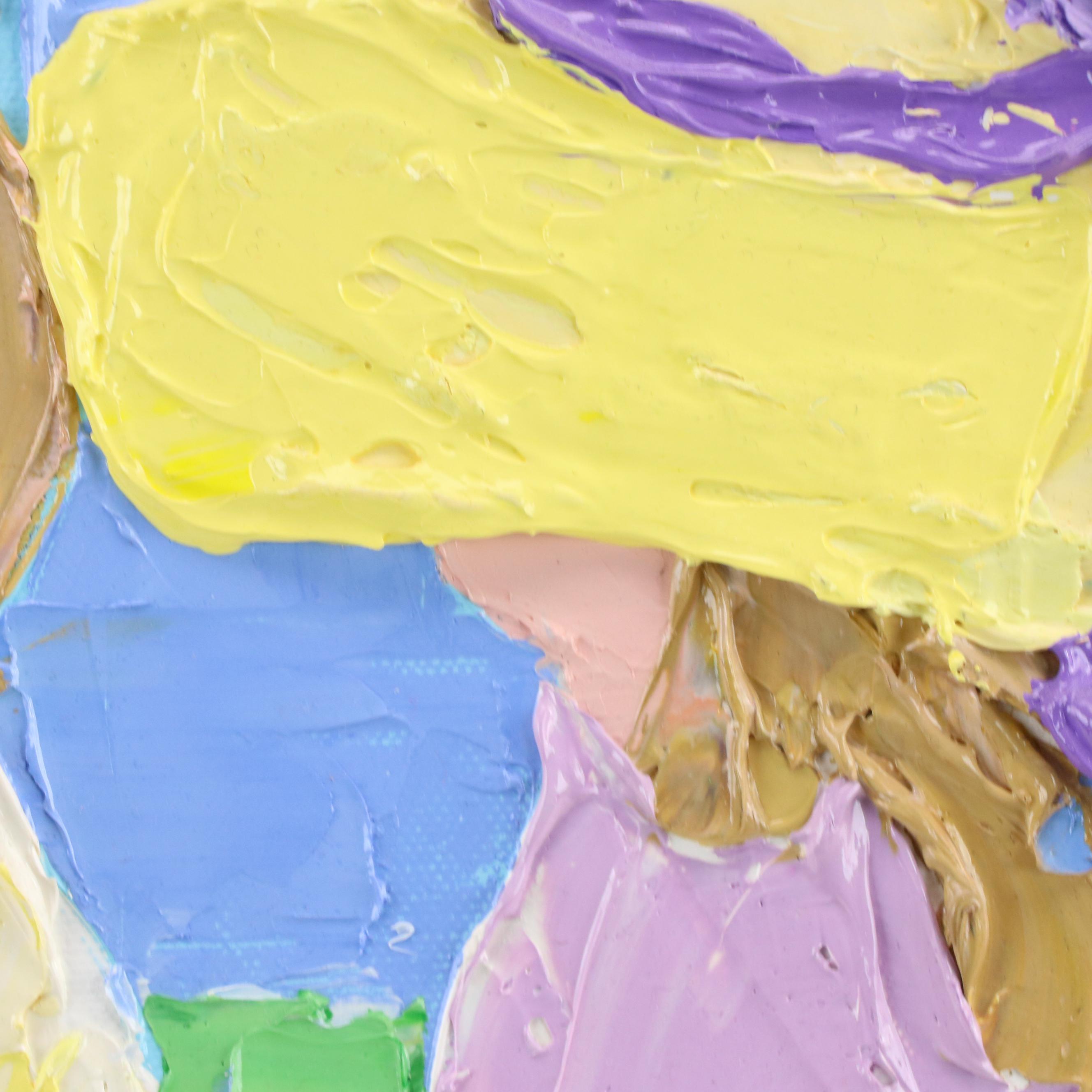 Gayle Gillette Hummel Impasto Oil Painting of Two Women