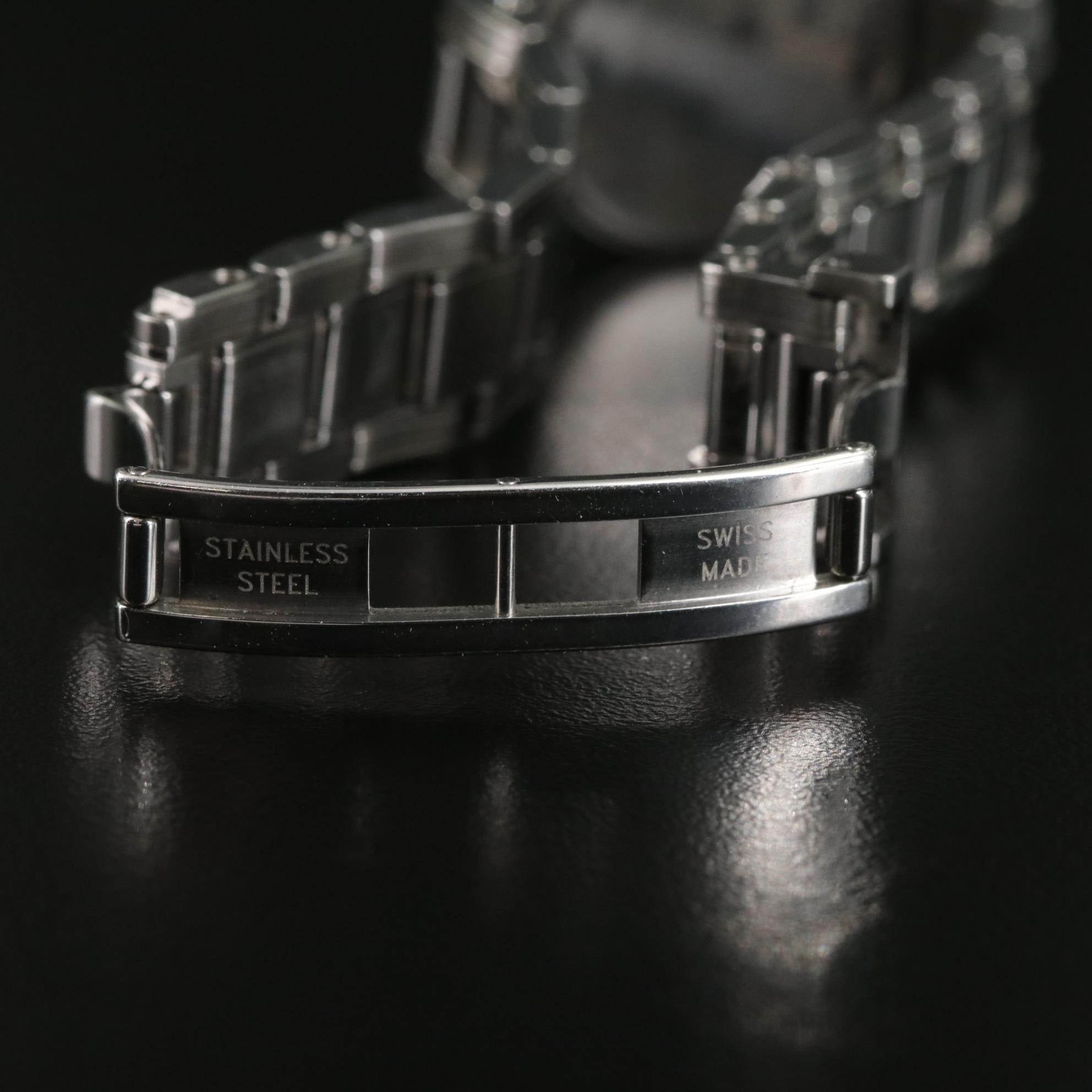 Tiffany & Co. Atlas Swiss Stainless Steel Quartz Watch