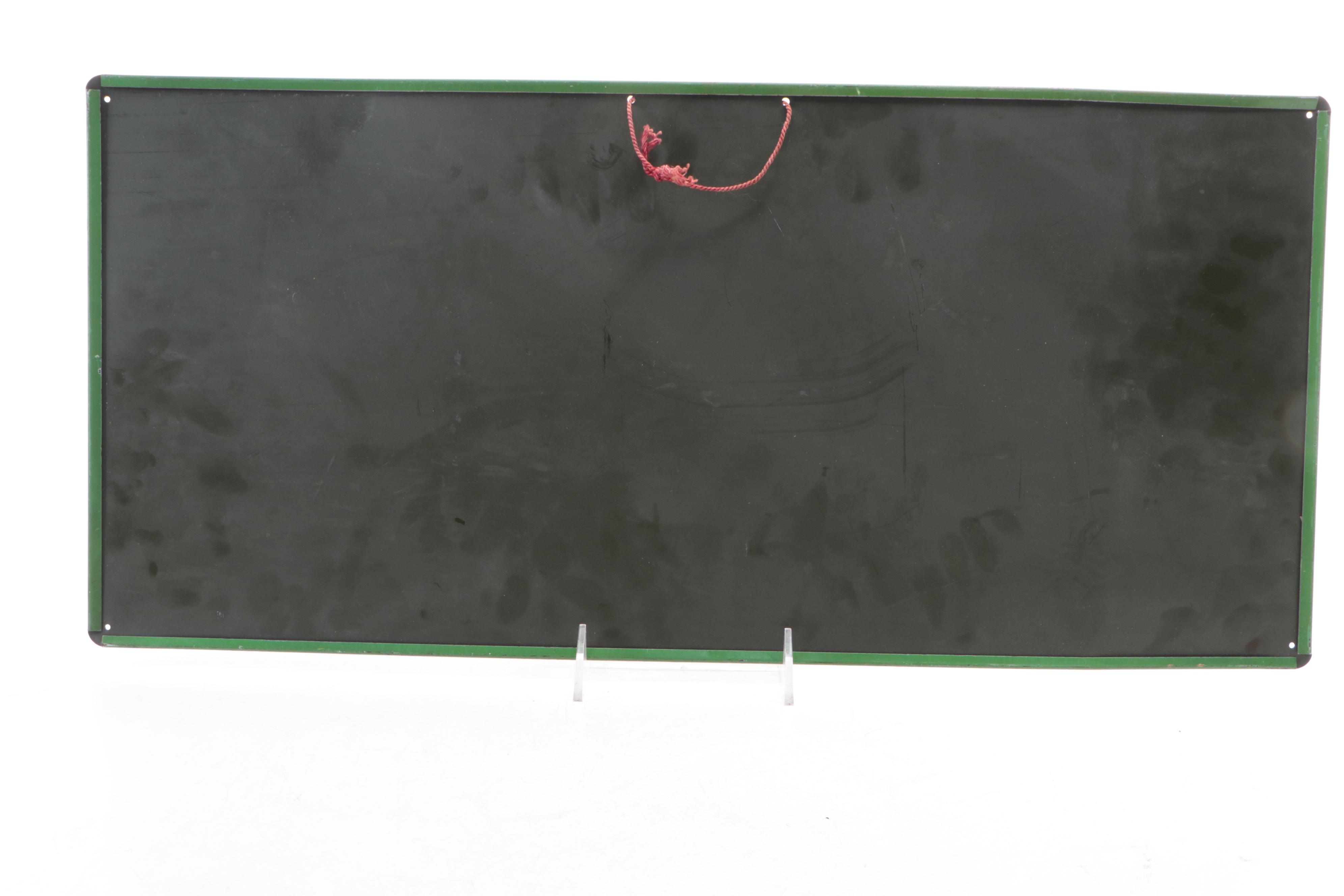 Whiting's Brushes Advertising Sign with Pocket Mirror, Pencil Box and More