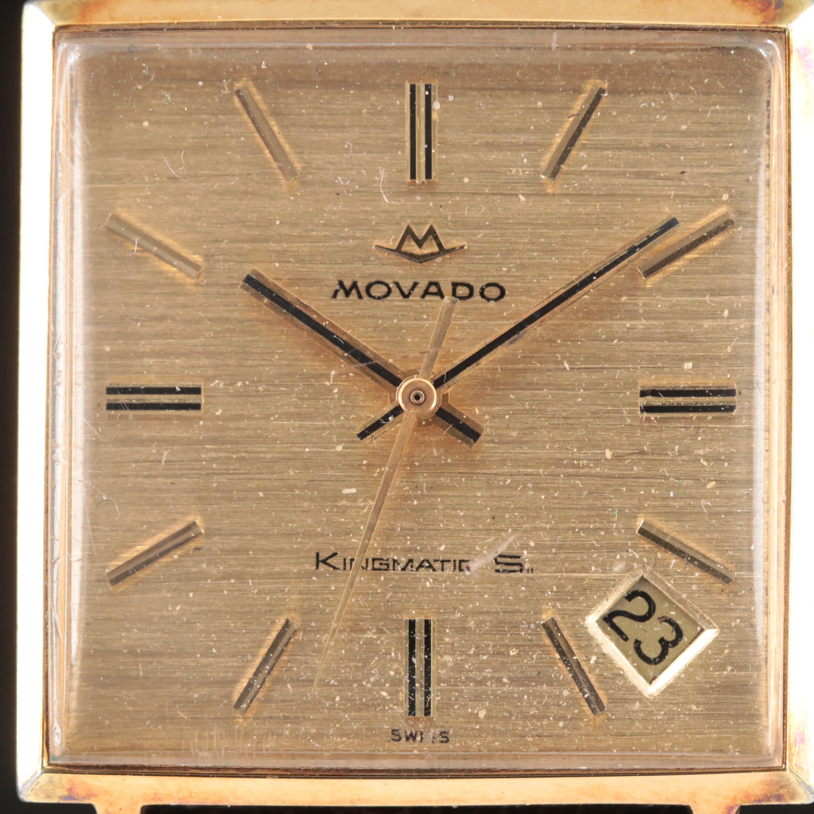 Vintage Movado Kingmatic "S" Watch