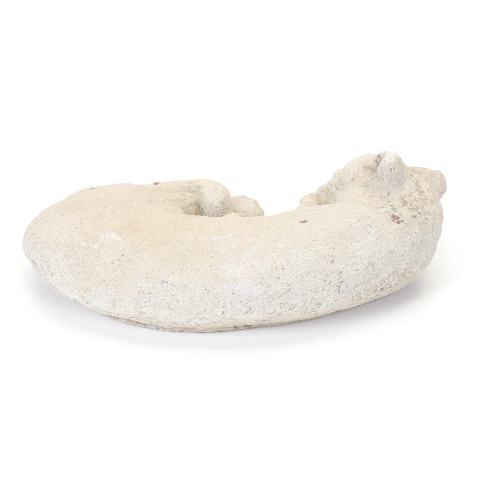 Concrete Sleeping Cat