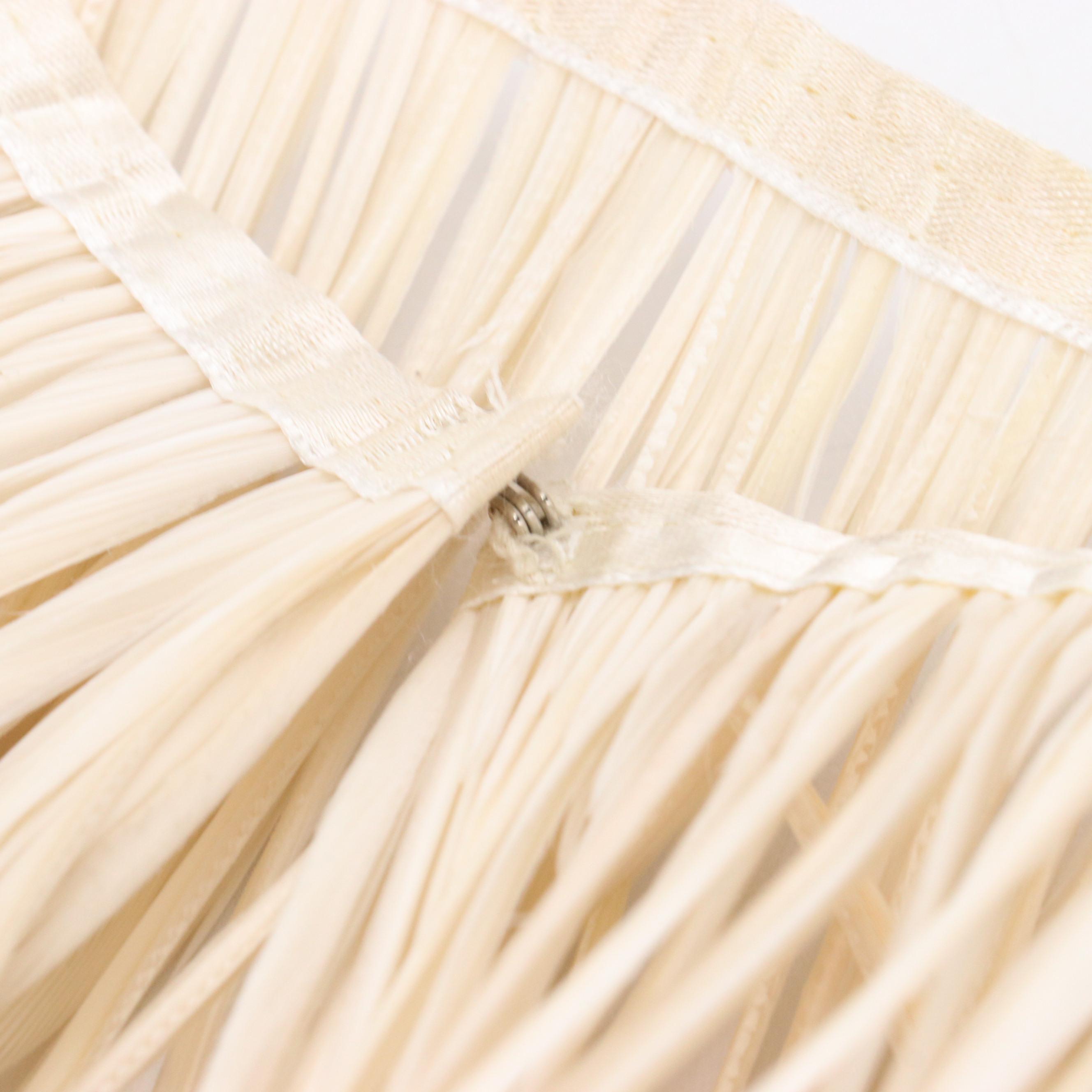 White Goose Biot Feather Fringe Trim