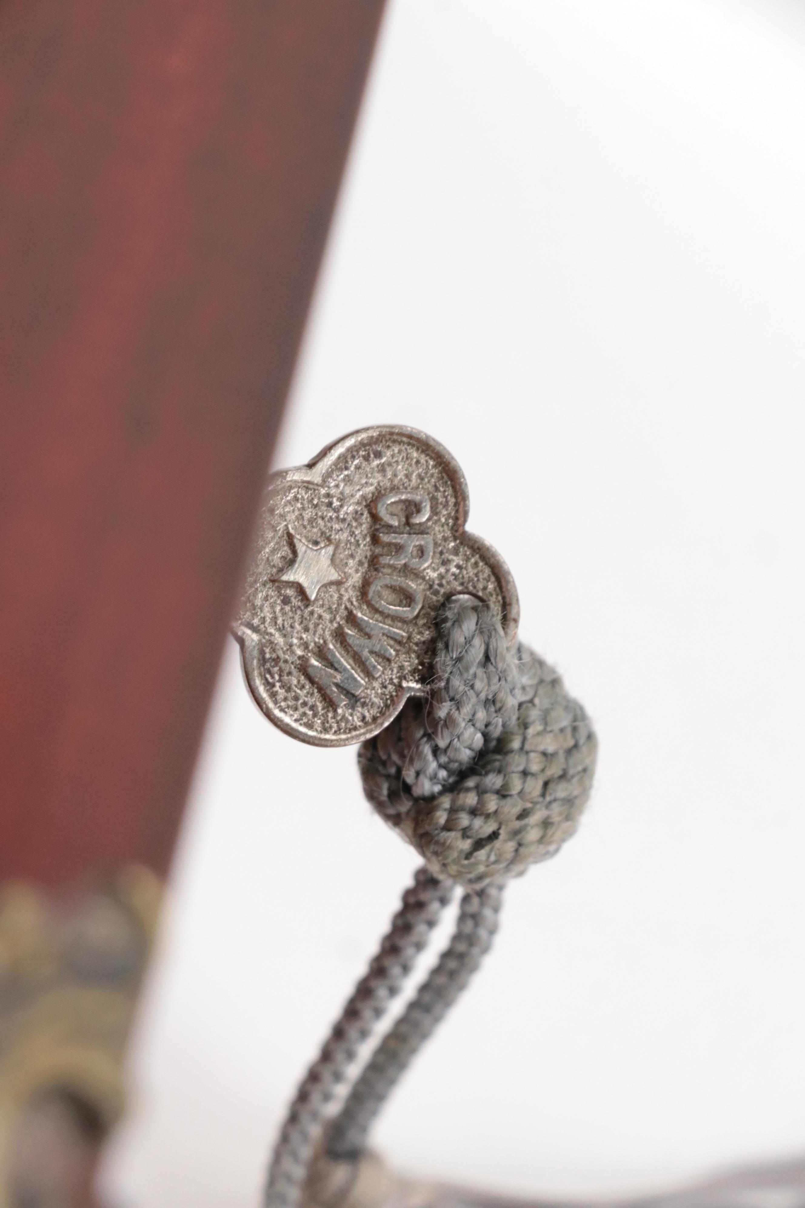 Victorian Metal Mount Mahogany Chest With Poker Chips and Score Keepers