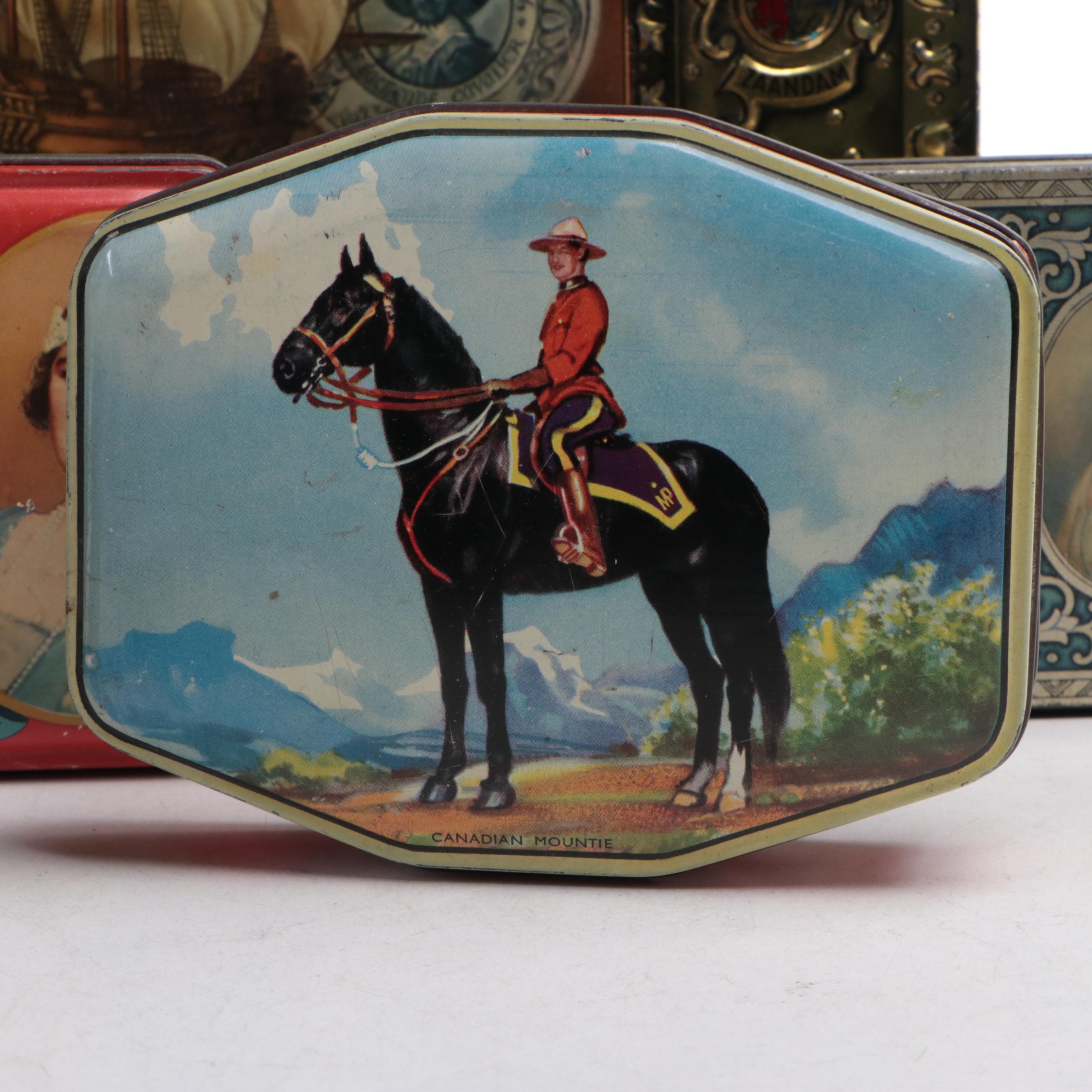 Caswell & Co., Avon Gentlemen's Talc, Monarch Tea and More Tins