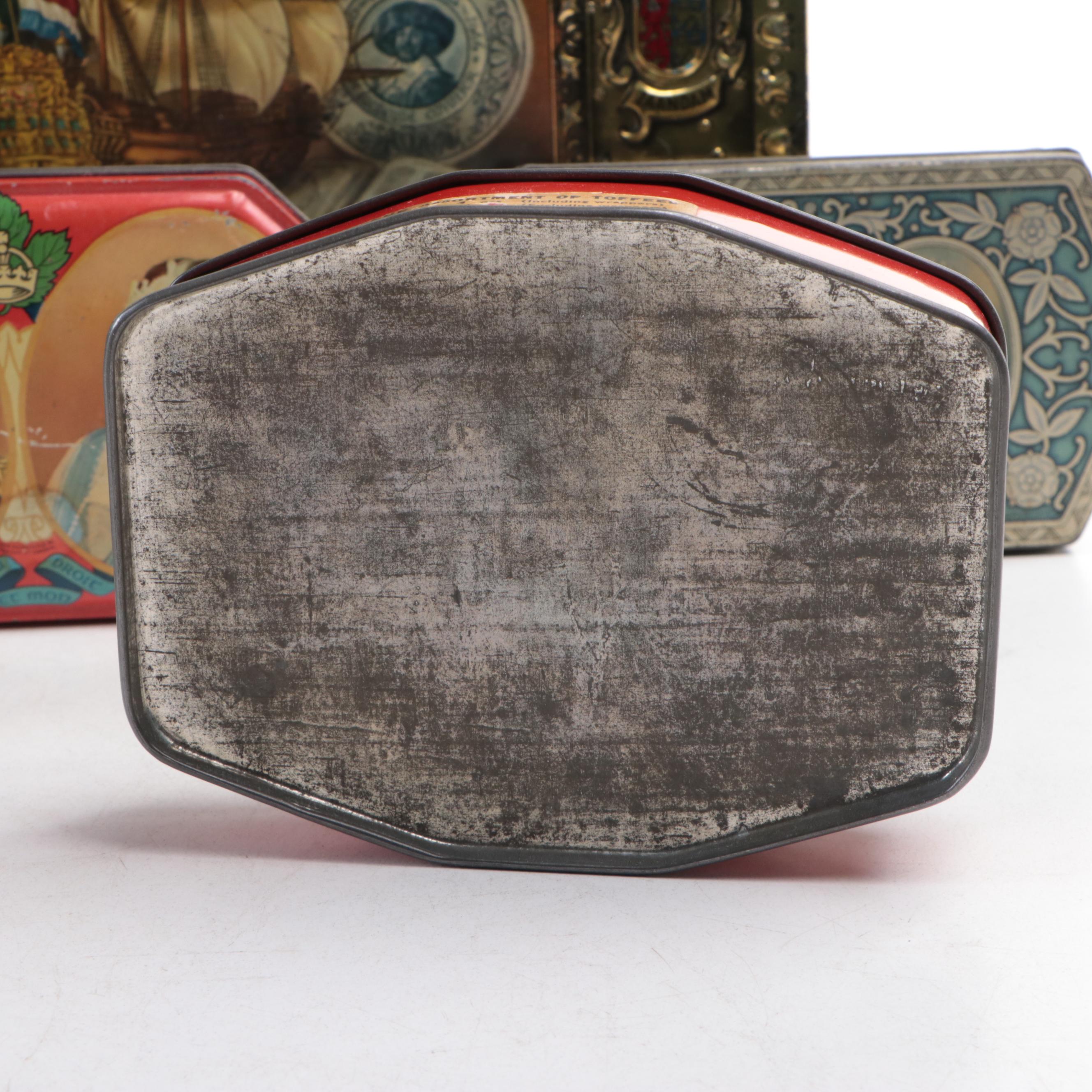 Caswell & Co., Avon Gentlemen's Talc, Monarch Tea and More Tins