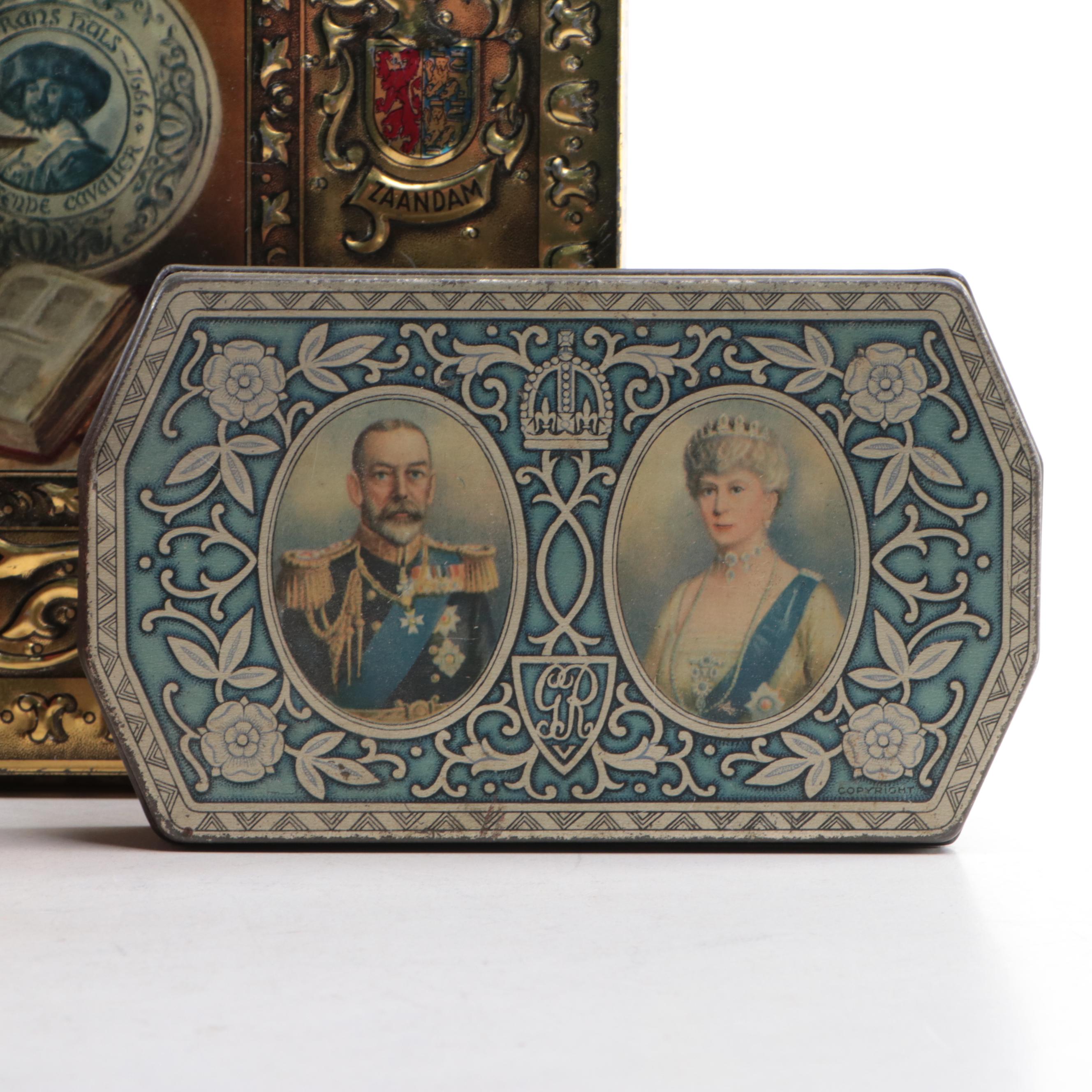 Caswell & Co., Avon Gentlemen's Talc, Monarch Tea and More Tins