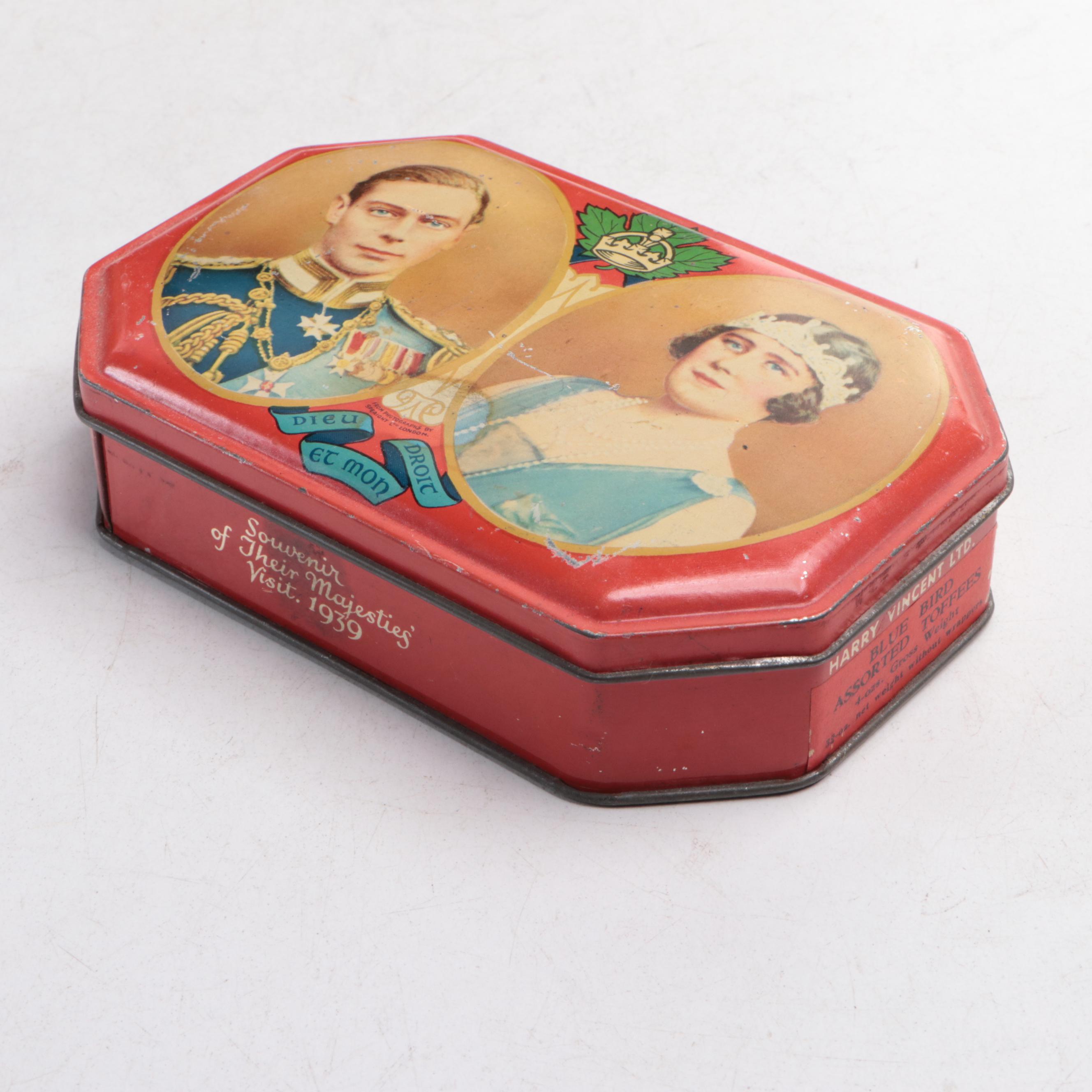 Caswell & Co., Avon Gentlemen's Talc, Monarch Tea and More Tins